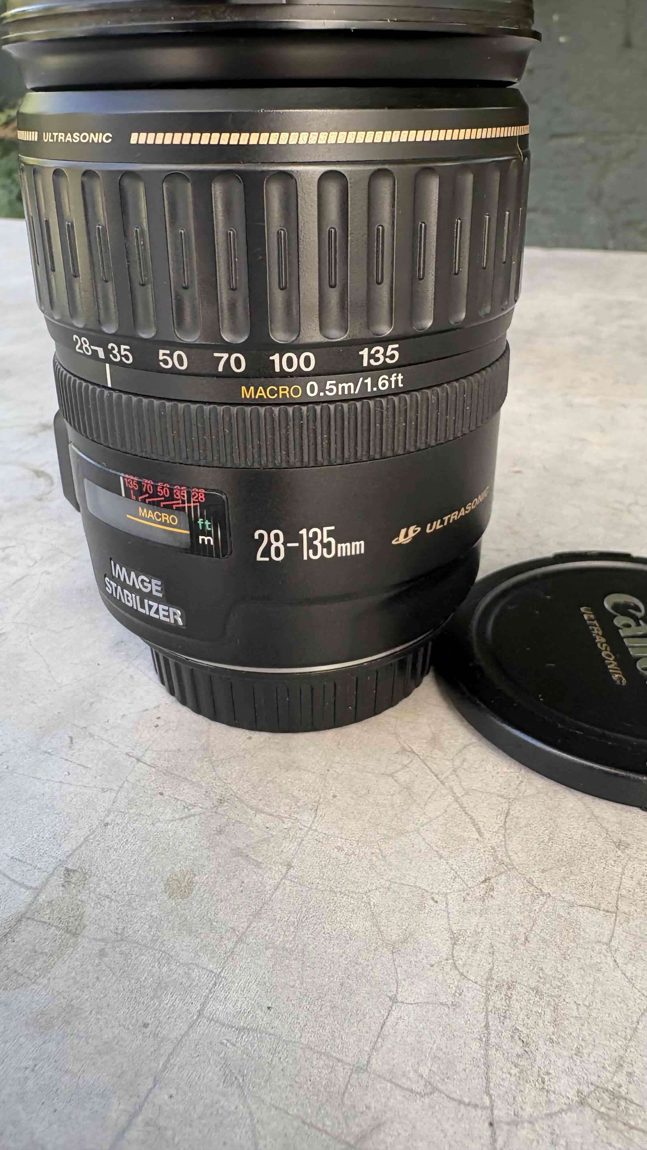 Lente Canon 28-135mm Ultrasonic Macro - 2