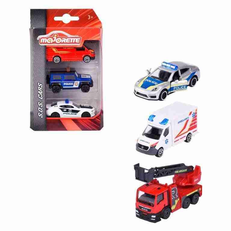 Set de autos de juguete Majorette