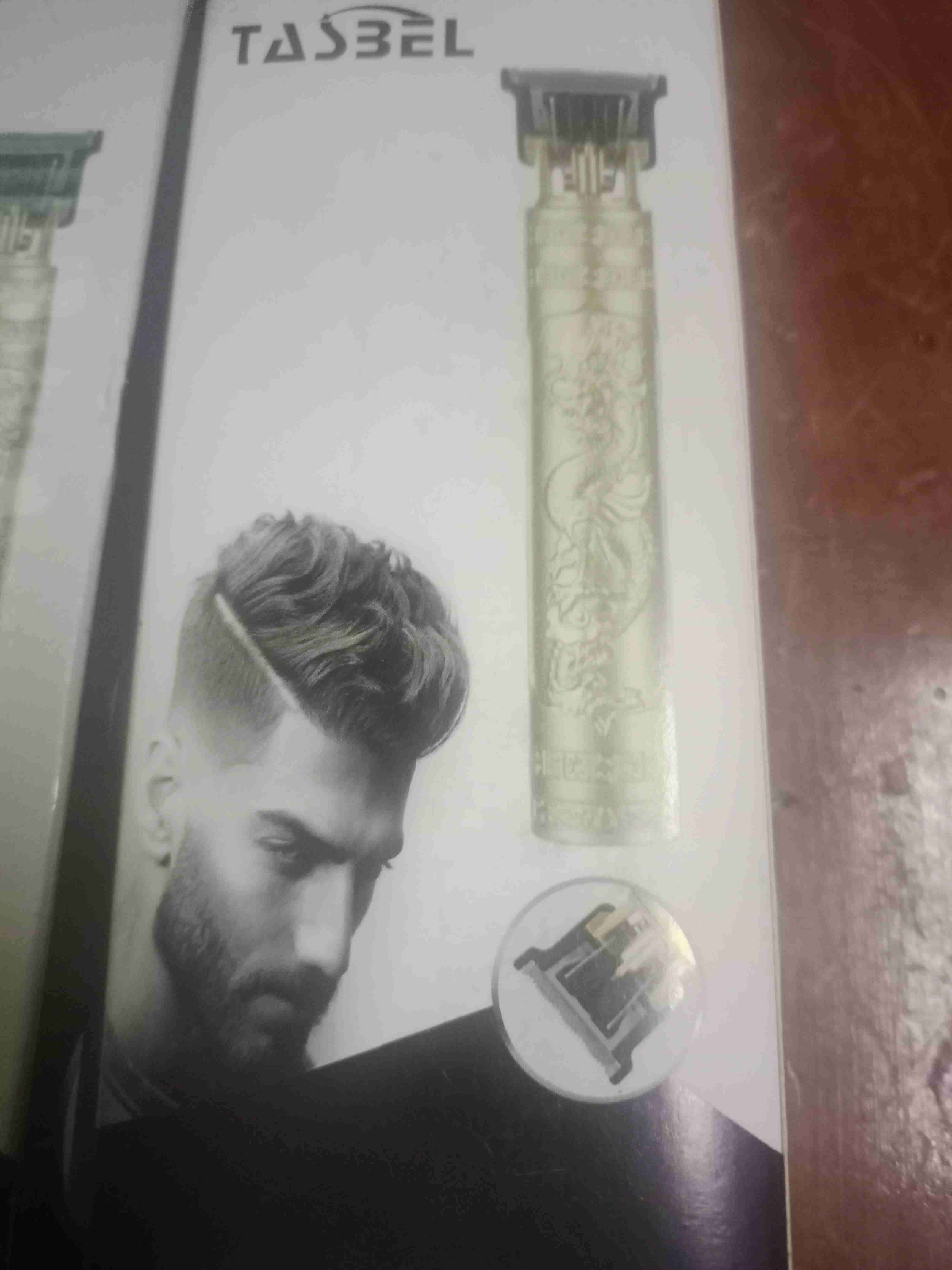 Máquina cortapelo dorada recargable - miniatura 4