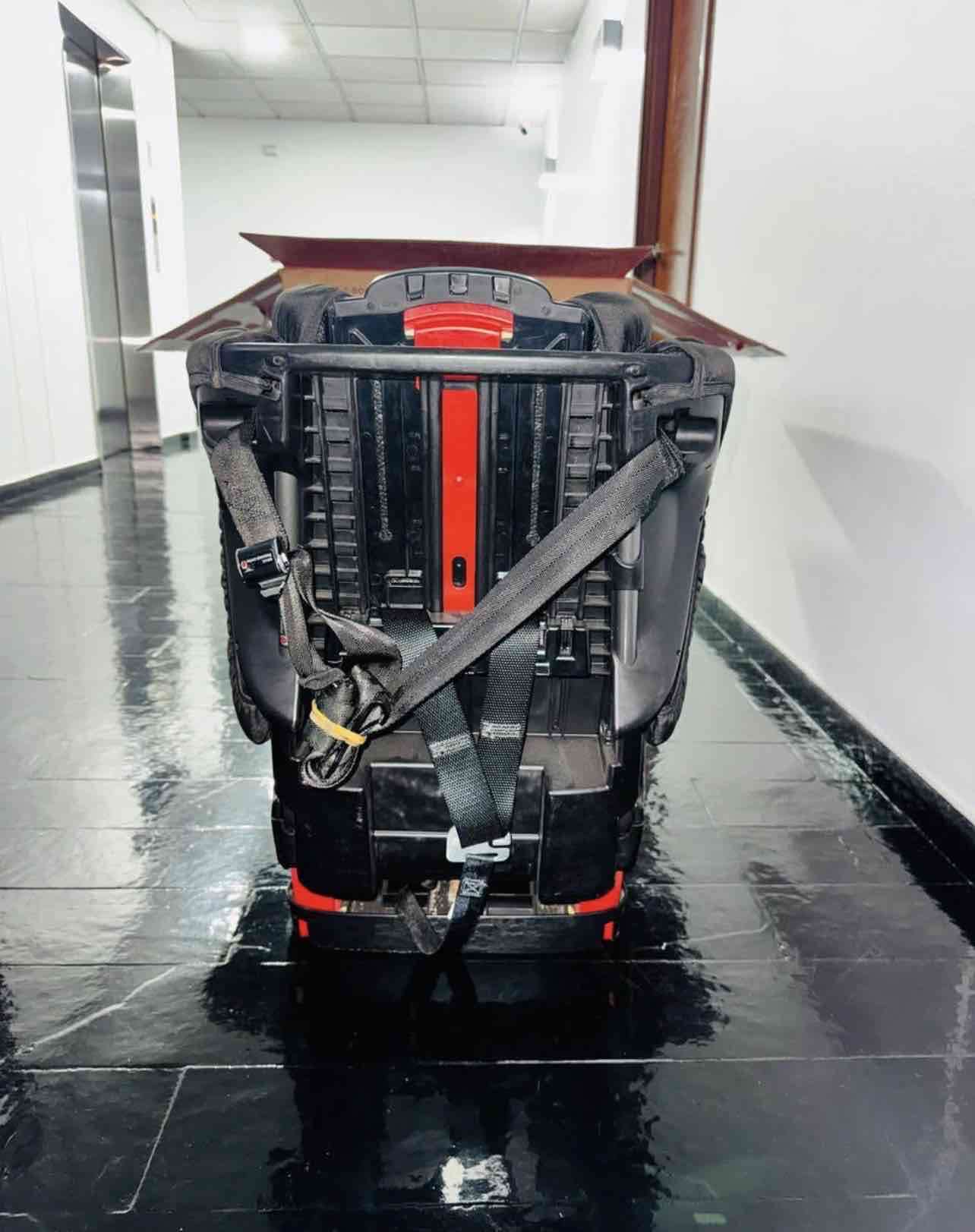 Silla para auto de bebé negra - miniatura 2