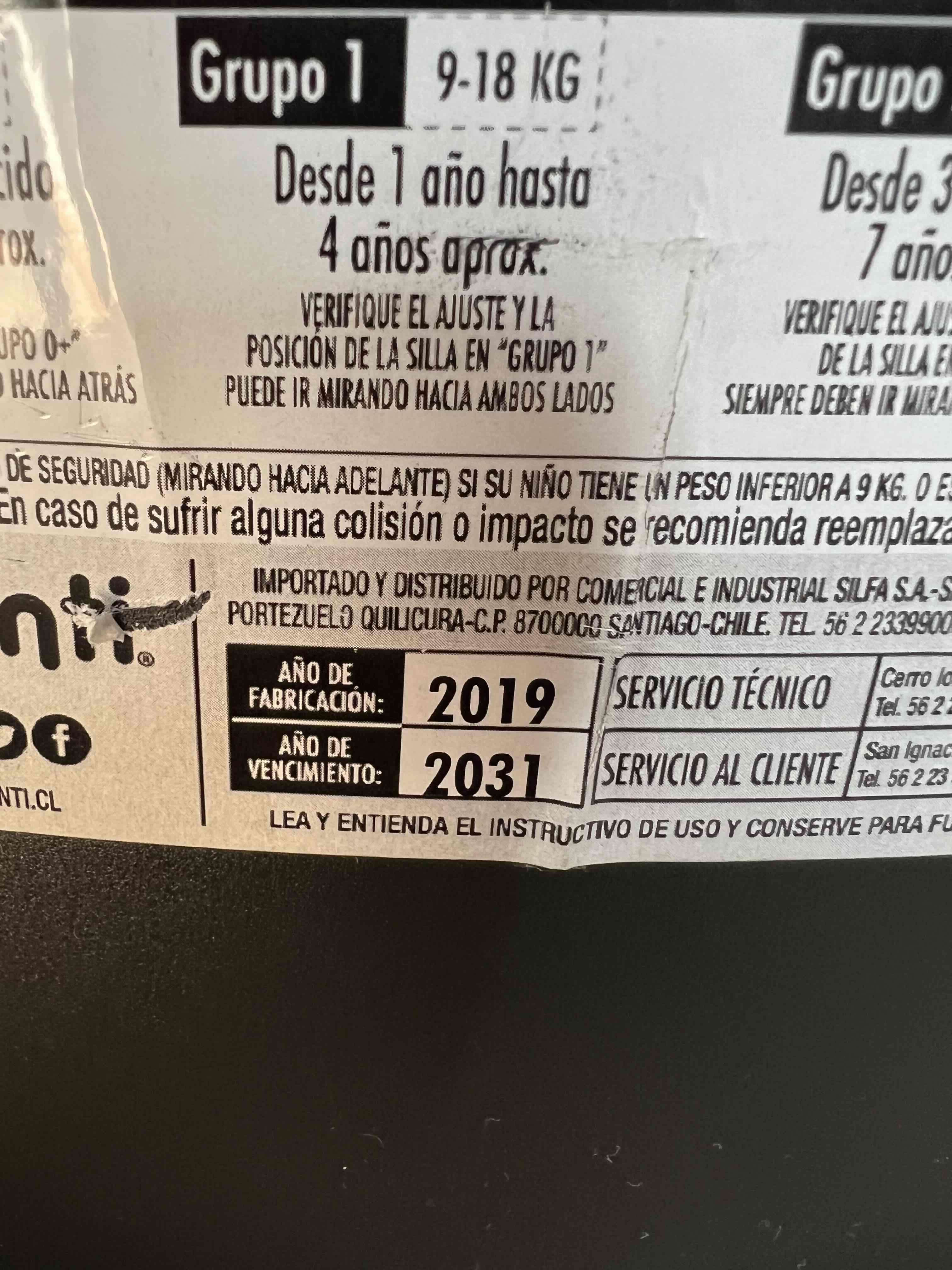 Silla auto convertible All Stages Isofix Infanti - miniatura 4