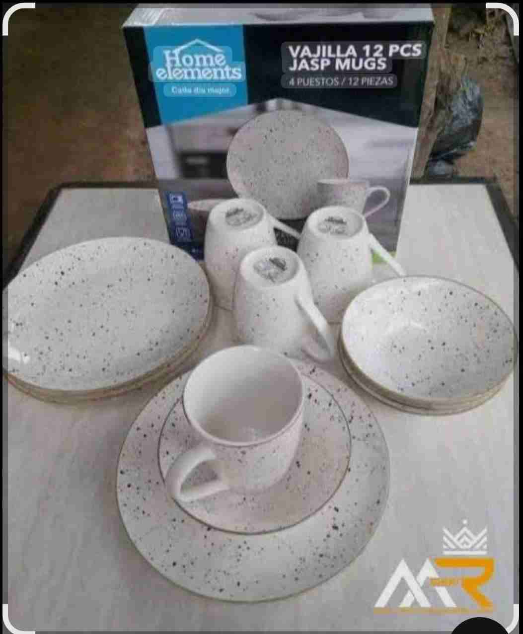 Vajilla 12 piezas Home Elements