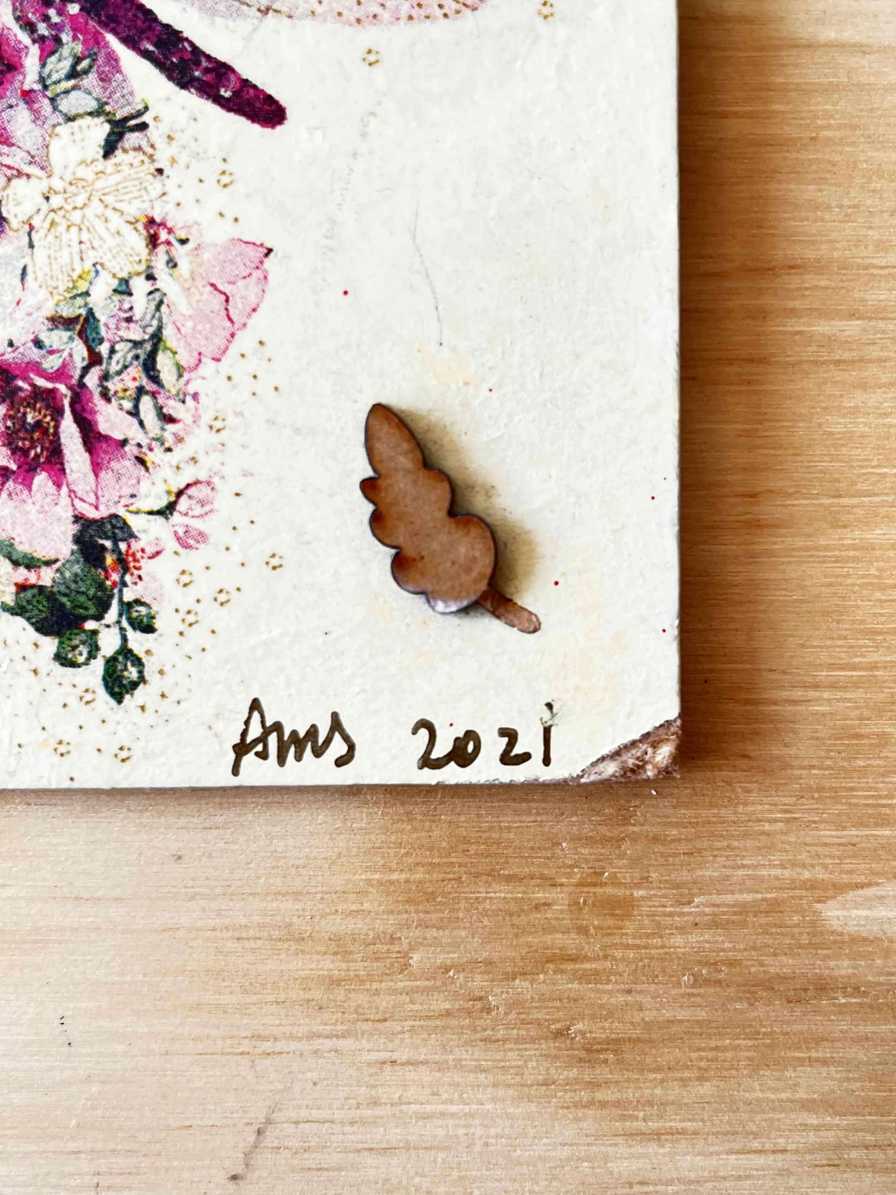 Lienzo decorativo con mariposas - miniatura 2