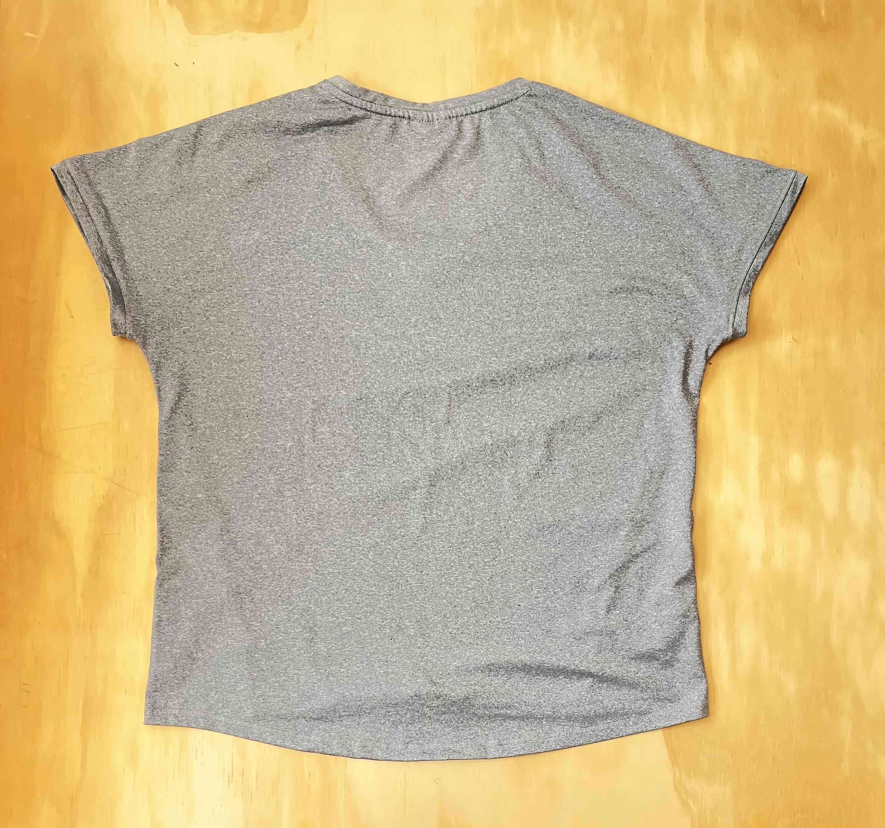 Polera gris Fila de algodón - miniatura 3