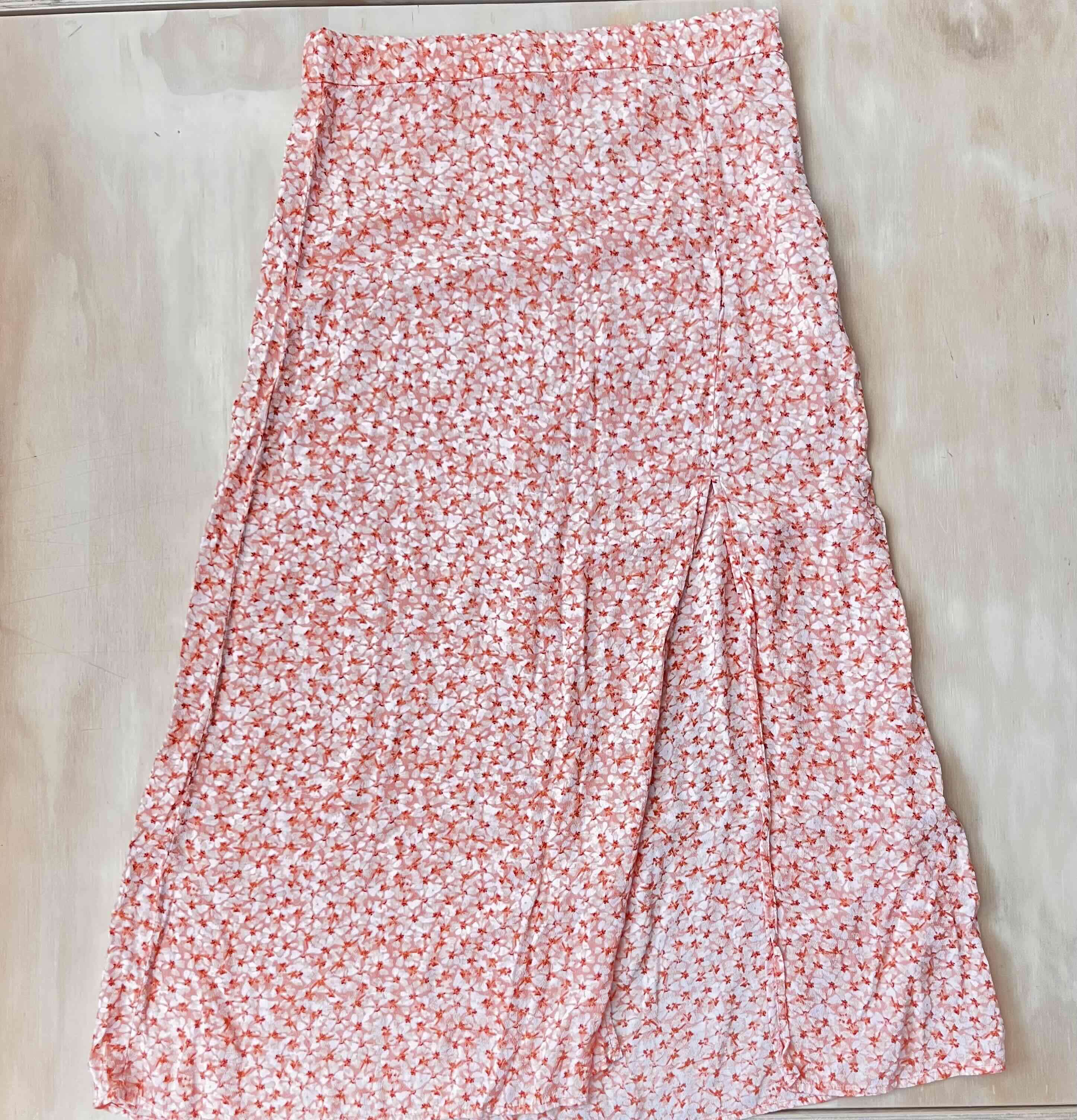 Falda larga floreada - miniatura 2