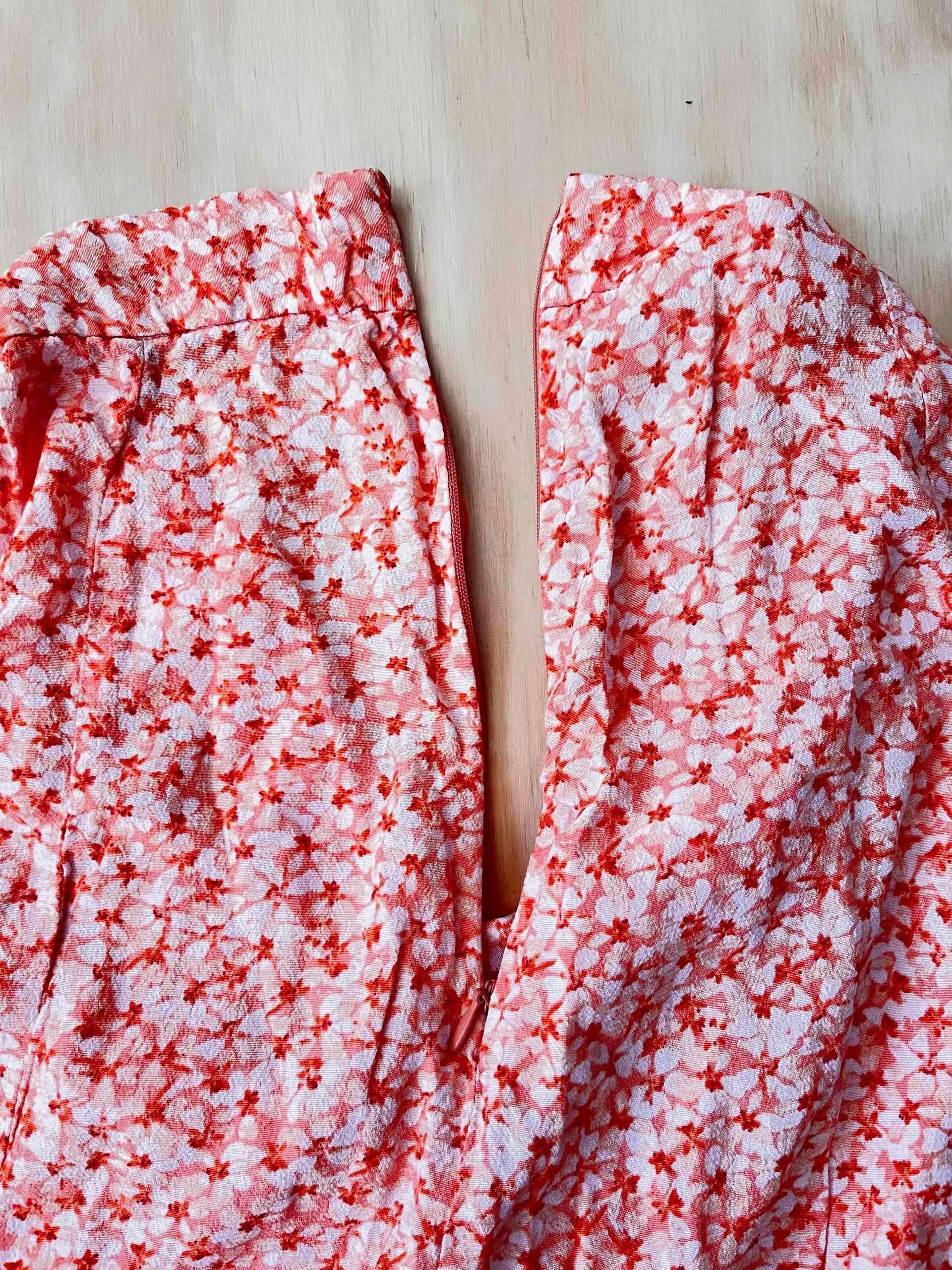 Falda larga floreada - miniatura 3