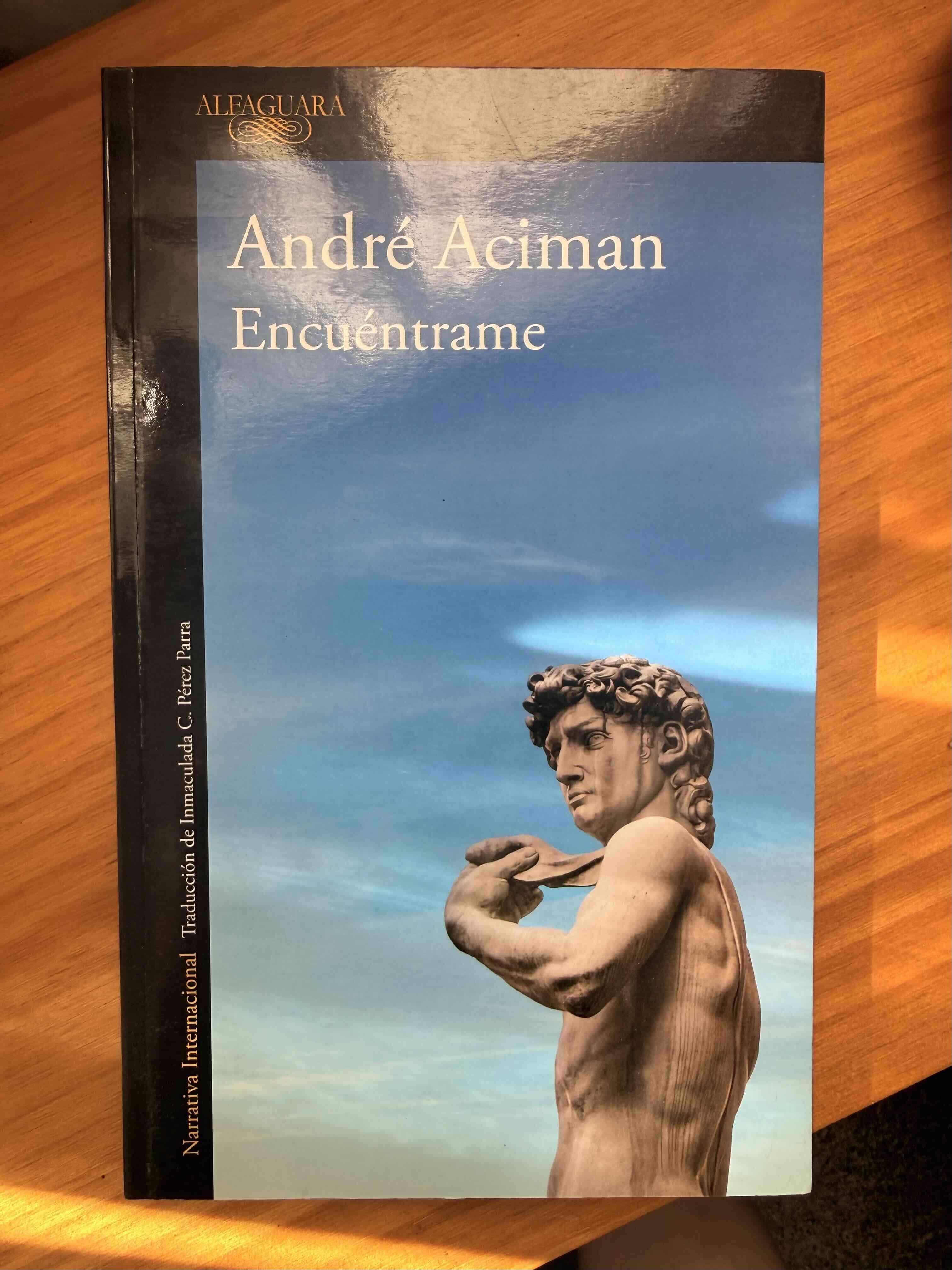 Libro Encuéntrame de André Aciman