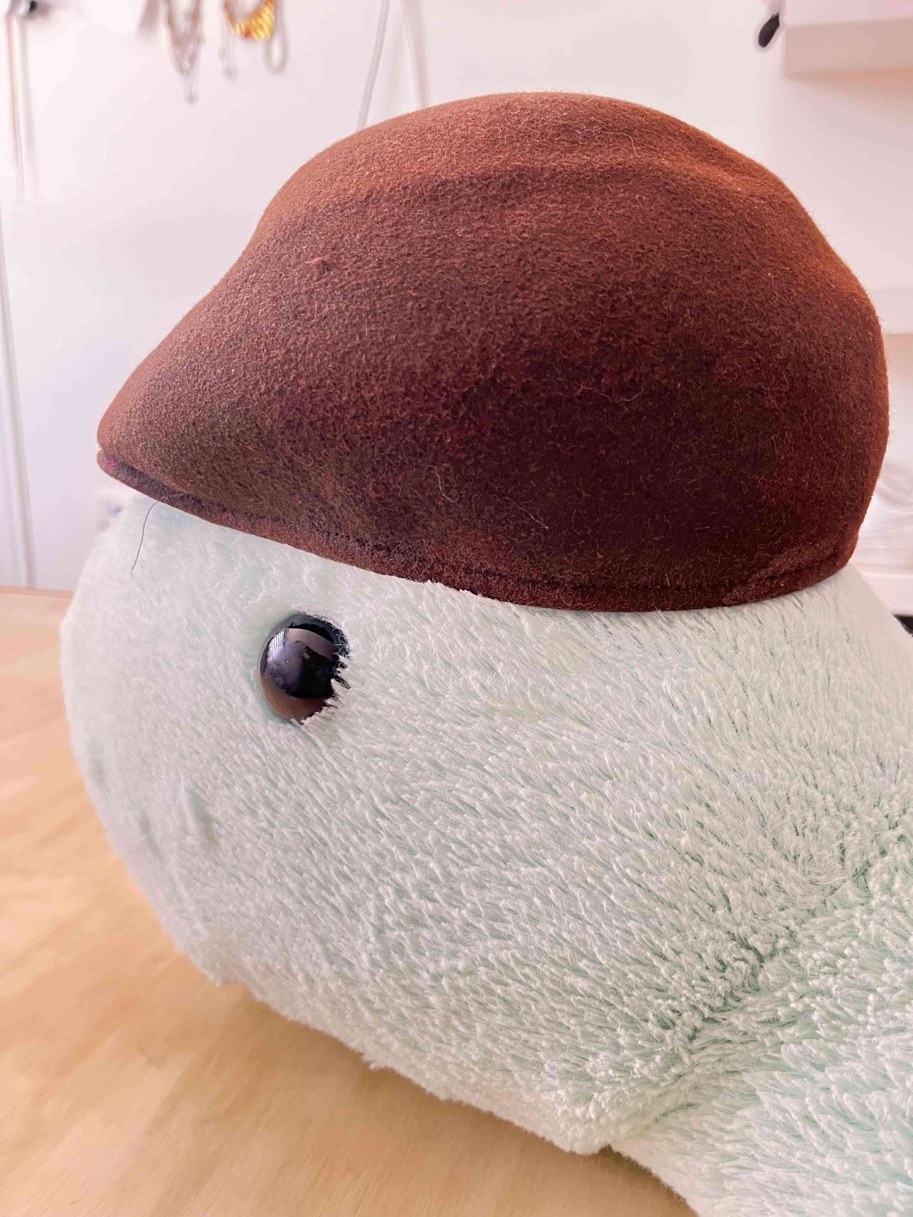 Boina estilo detective café - miniatura 4