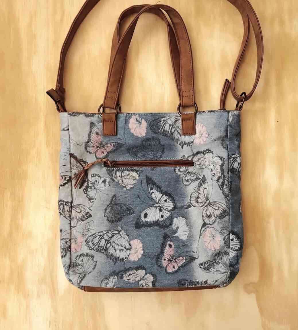 Bolso con diseño de mariposas - miniatura 2