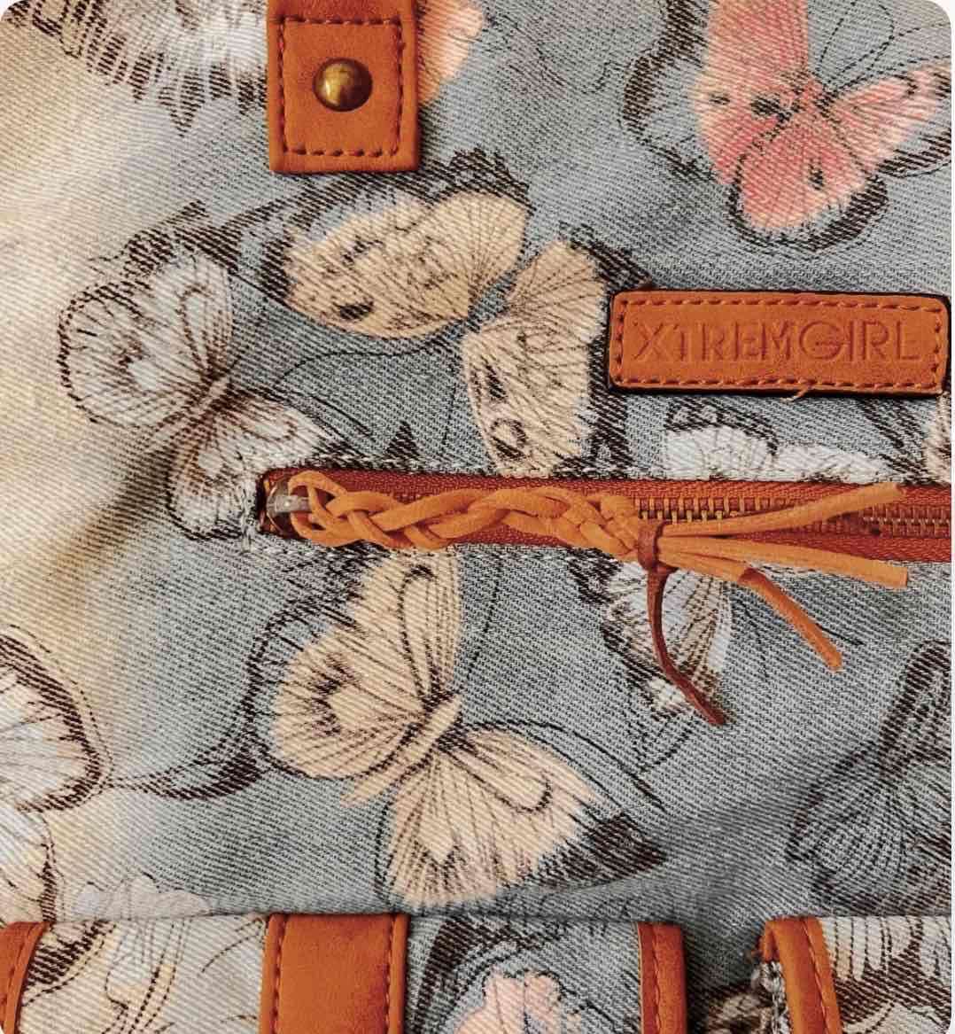 Bolso con diseño de mariposas - miniatura 4