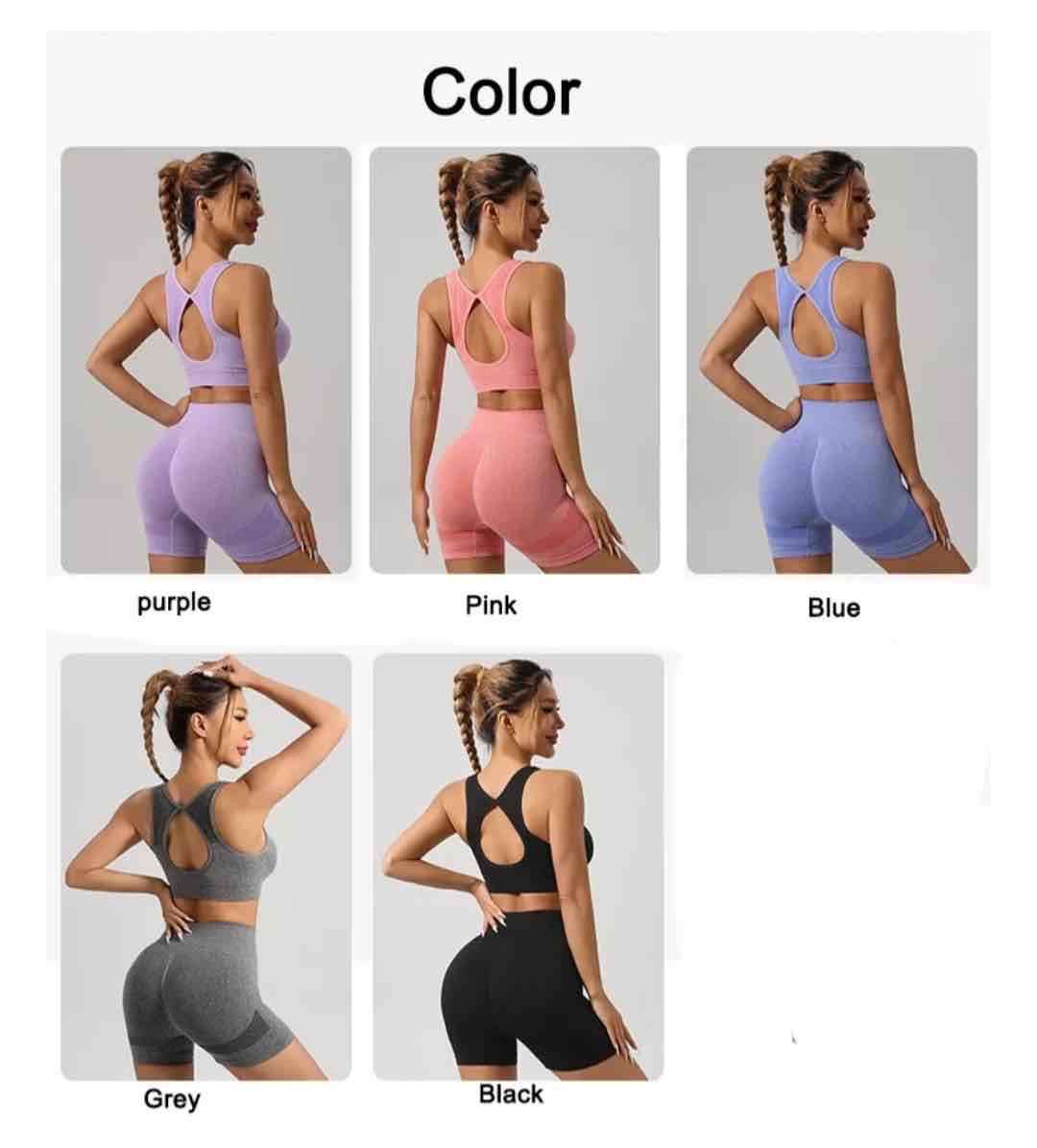 Conjunto deportivo mujer Rosa y Celeste