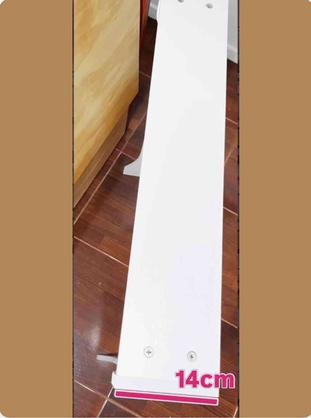 Perchero de pared blanco - miniatura 4