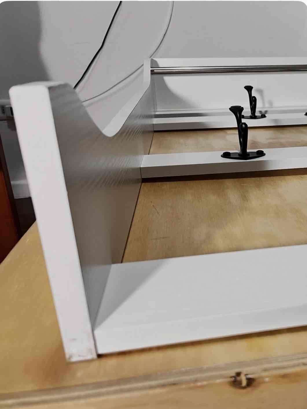 Perchero de pared blanco - miniatura 5