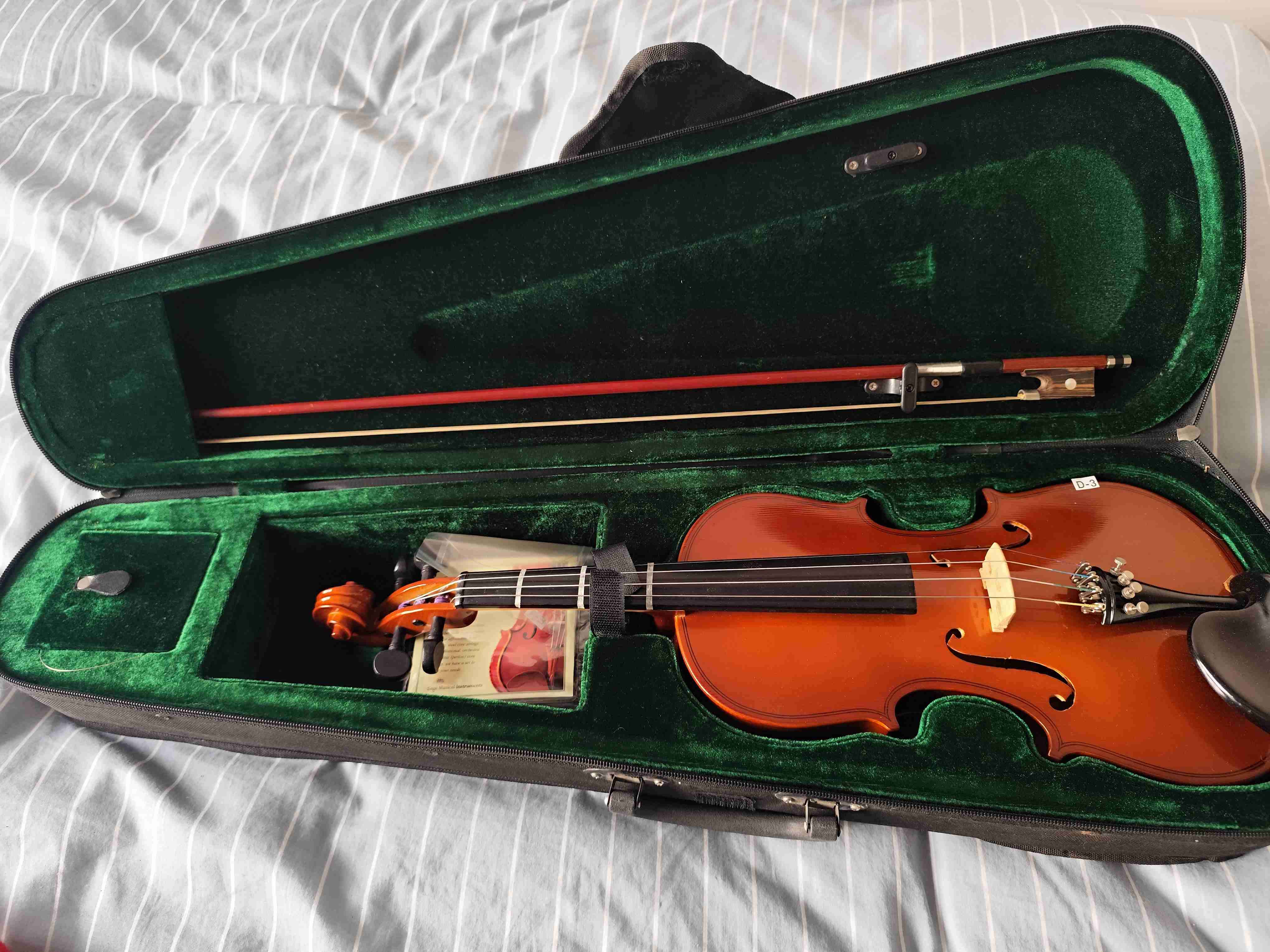 🎻 Violín 4/4 completo – ideal para aprender - miniatura 4
