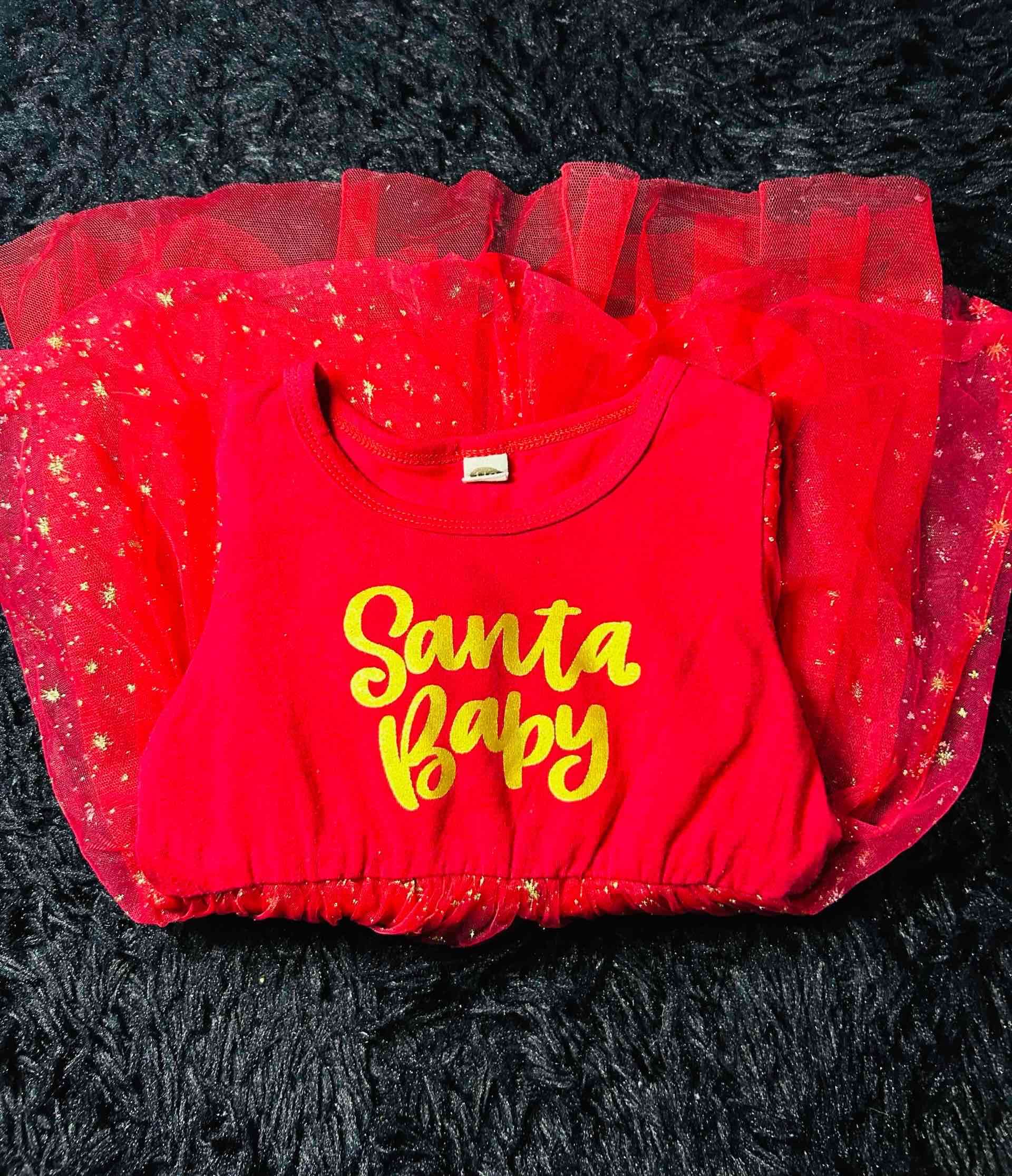 Vestido rojo Santa Baby - miniatura 3