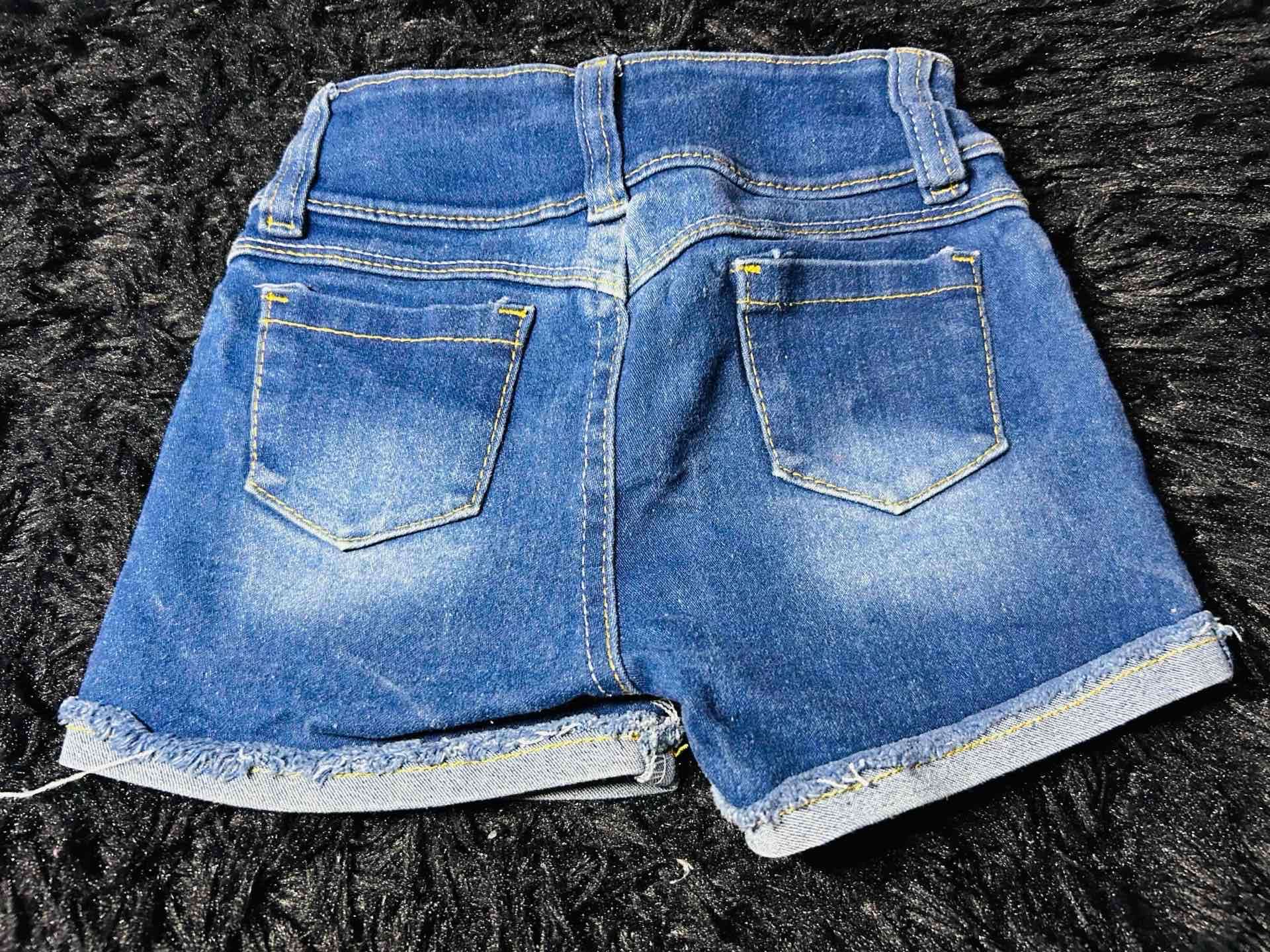 Shorts de mezclilla azul Niña