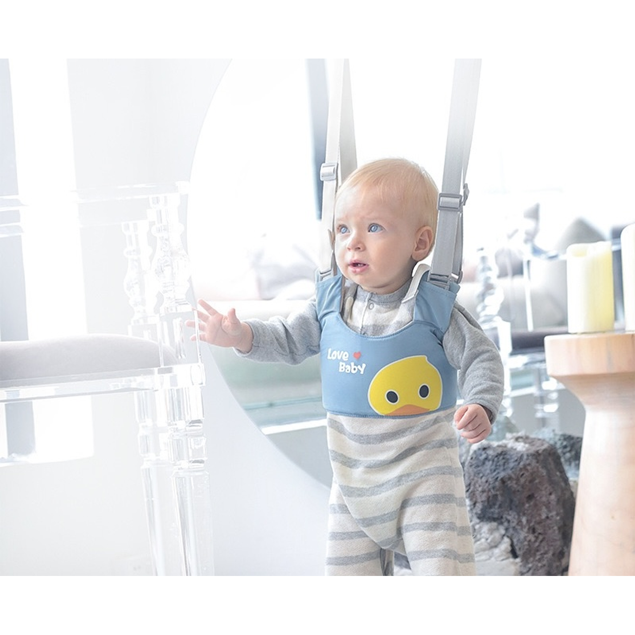 Cinturon arnes andador para bebé primeros pasos 👶👼 - miniatura 2