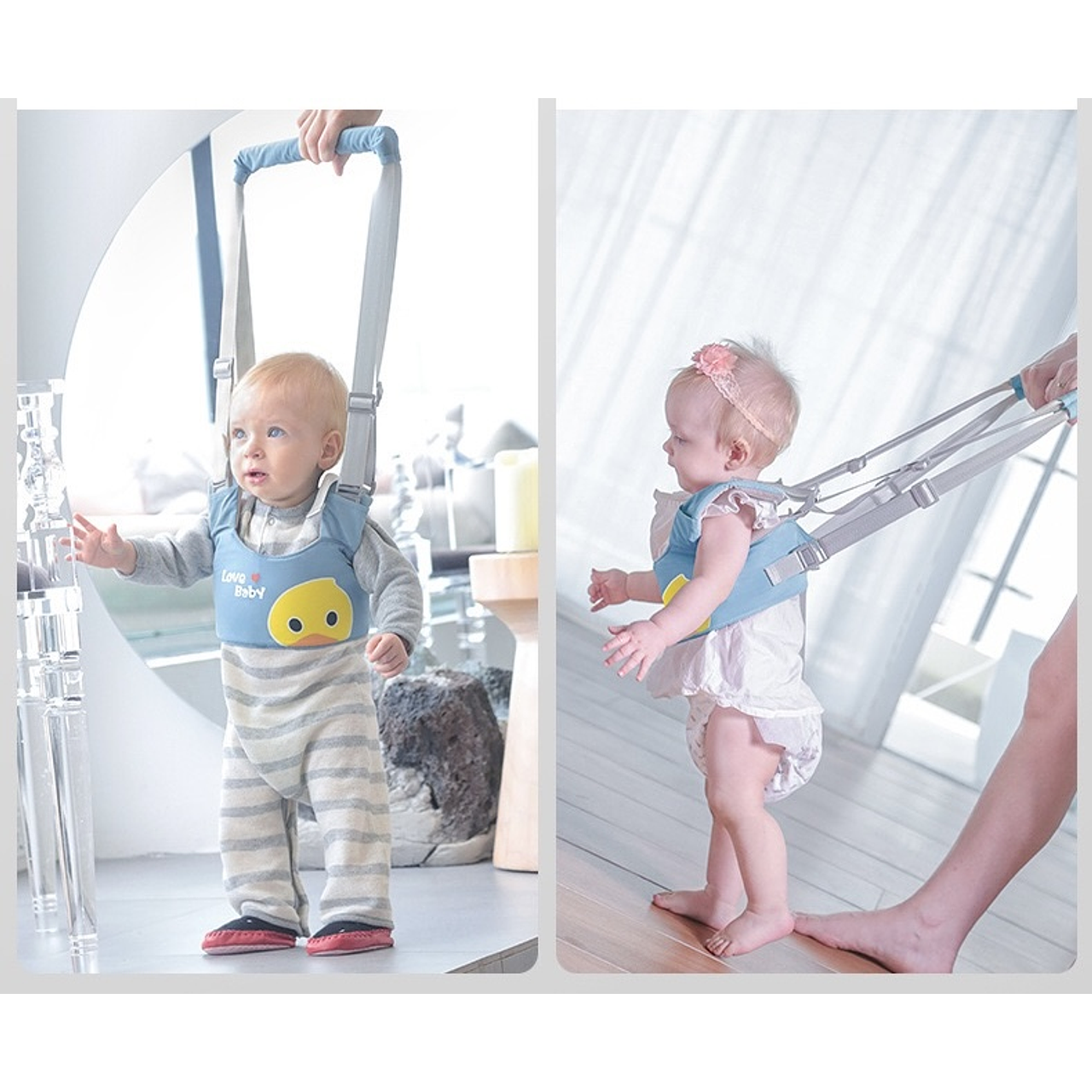 Cinturon arnes andador para bebé primeros pasos 👶👼 - miniatura 3