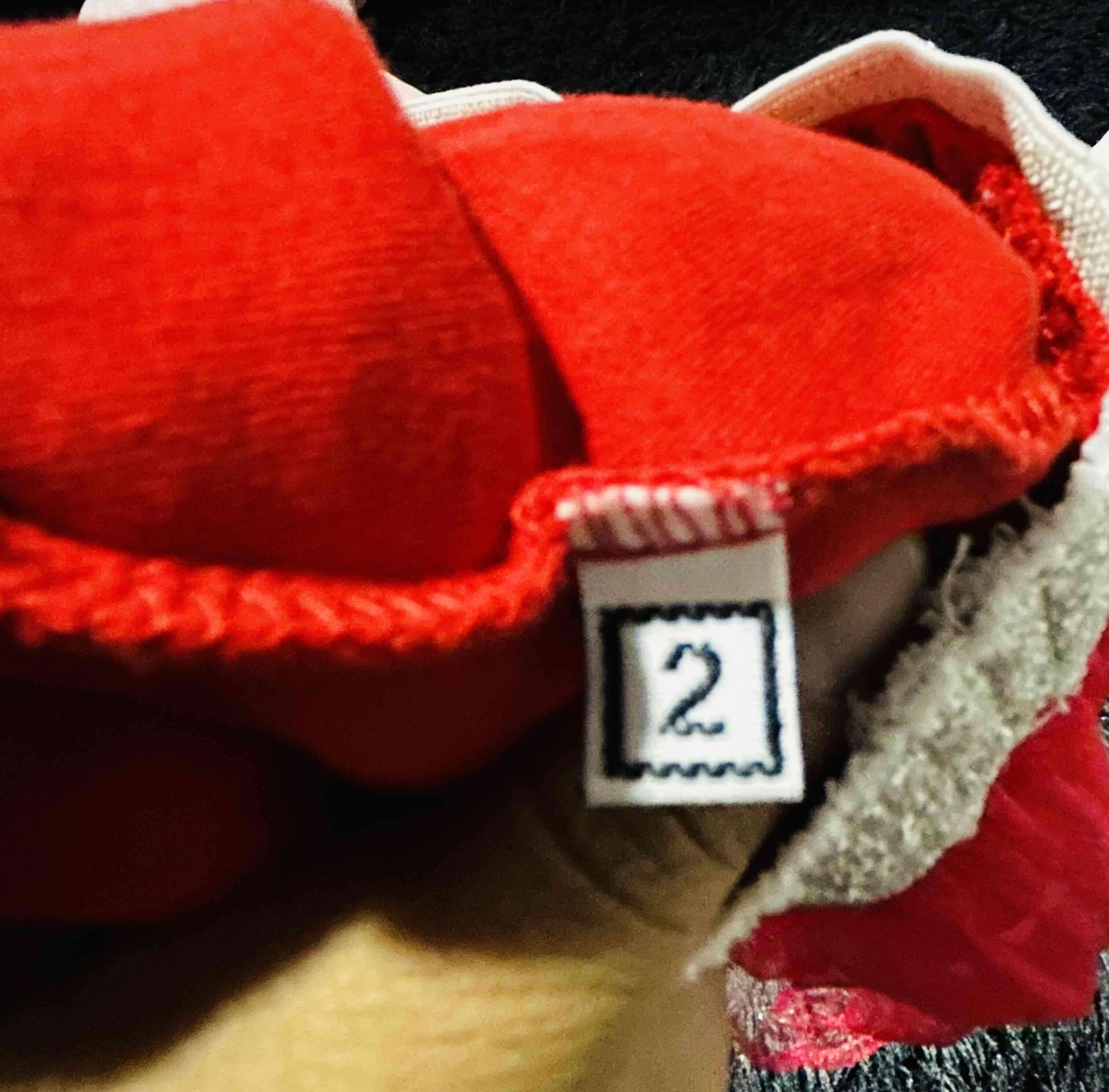 Falda tutú roja para niñas - miniatura 3