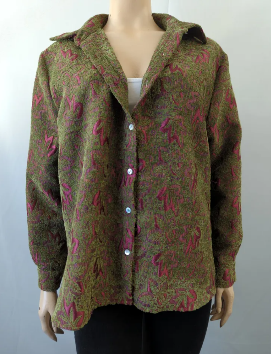 Camisa  verde estampada KAlA LABEL