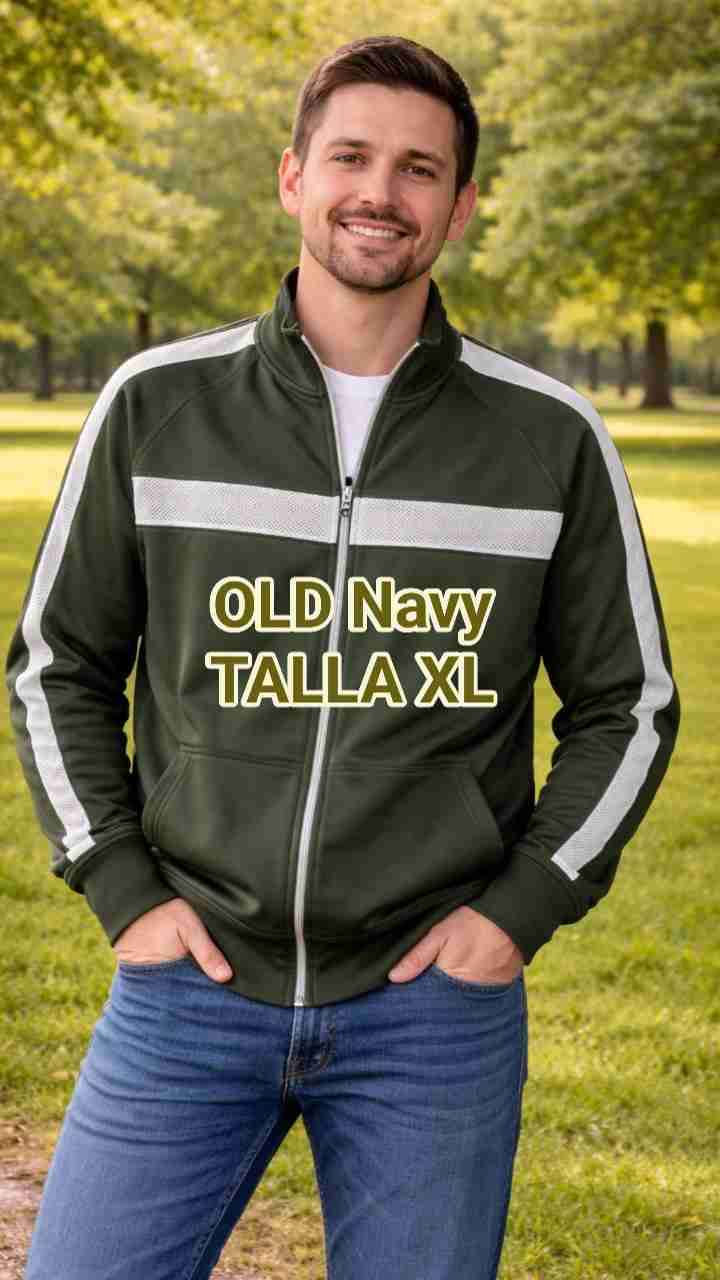 Polerón  verde Old Navy XL