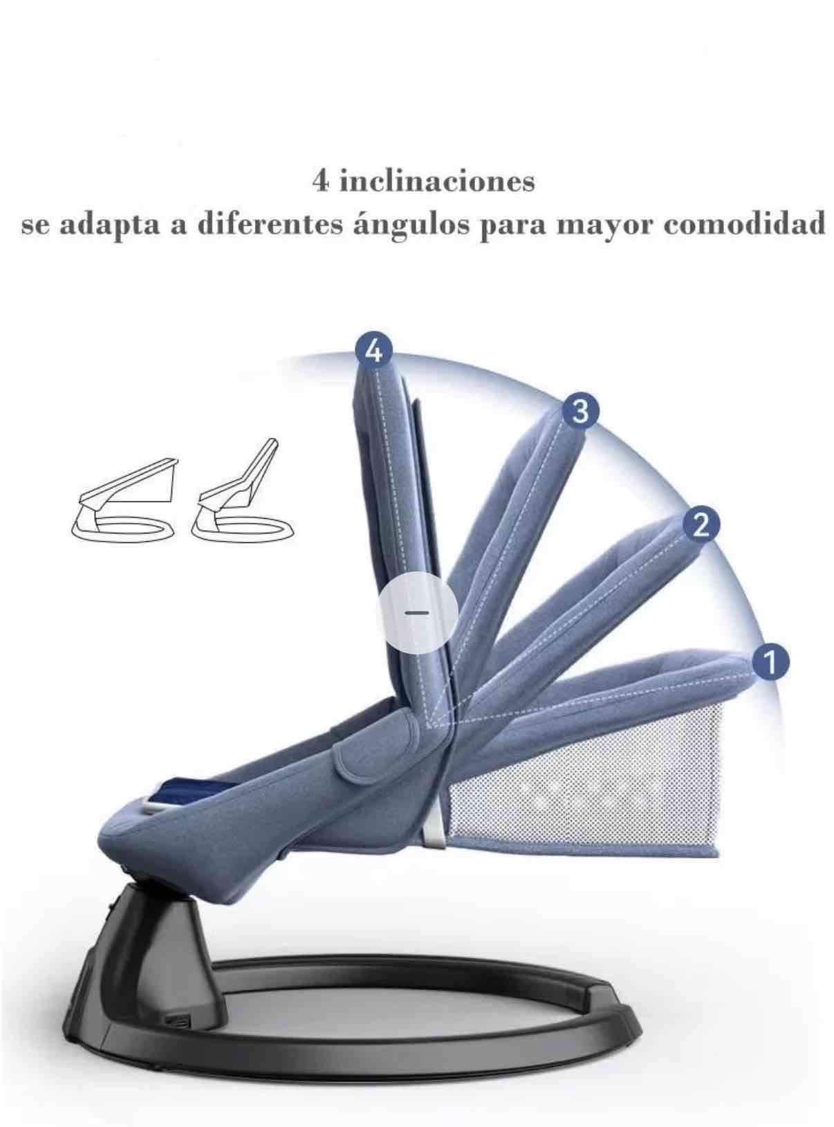 Mecedora Eléctrica Reclinable Bluetooth - miniatura 2