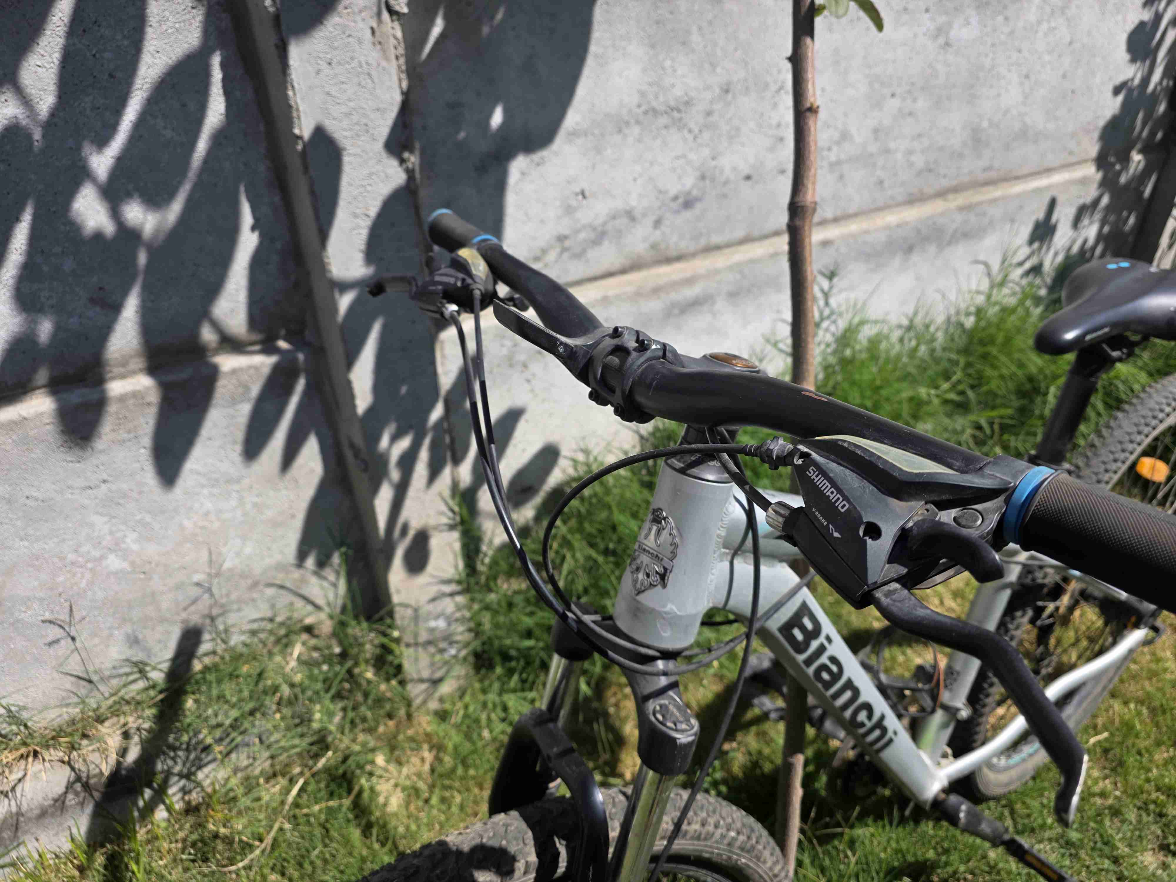 Bicicleta Bianchi montaña blanca - miniatura 2