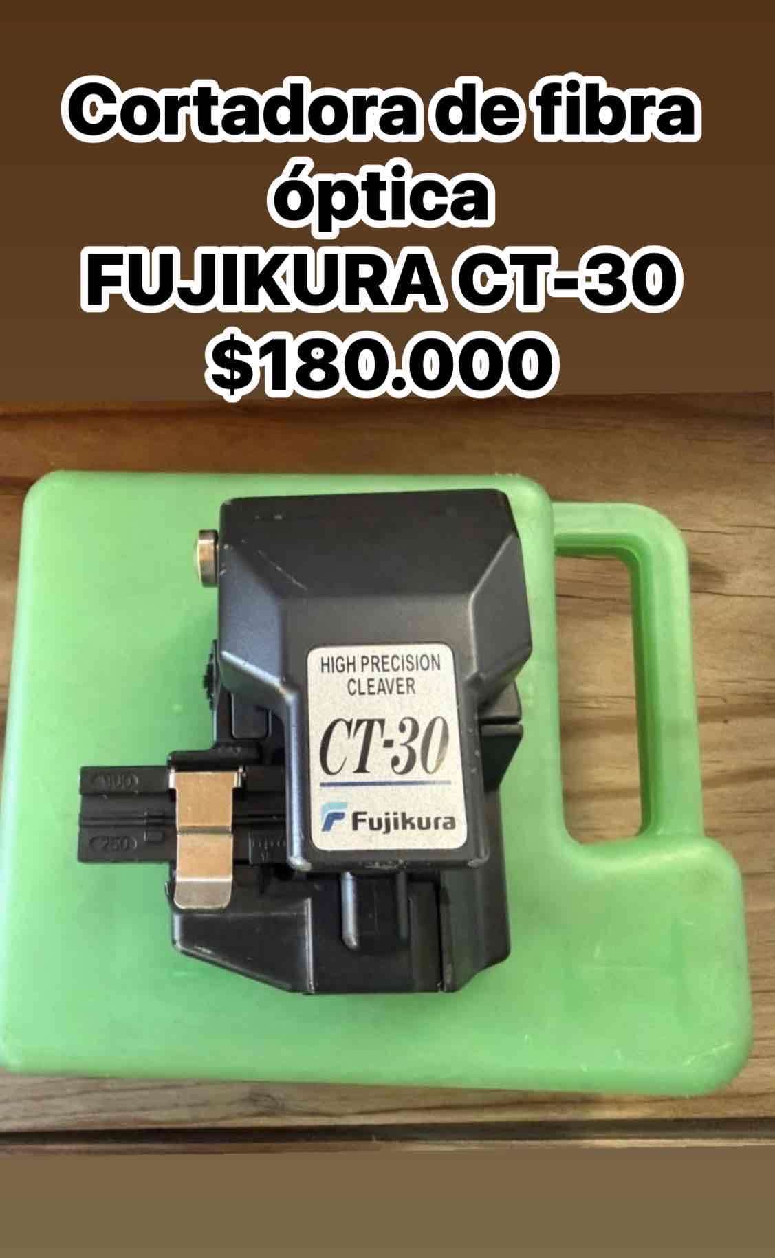 Cortadora de fibra óptica Fujikura CT-30 - miniatura 4