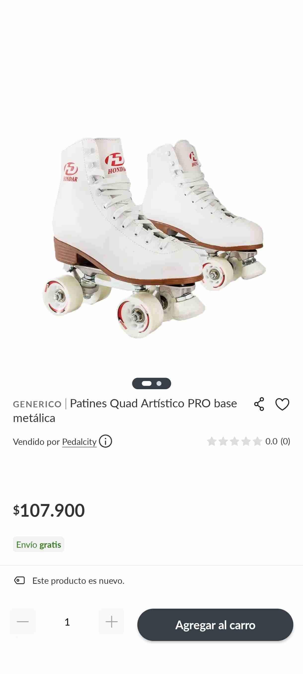 Patines blancos Honda - miniatura 4