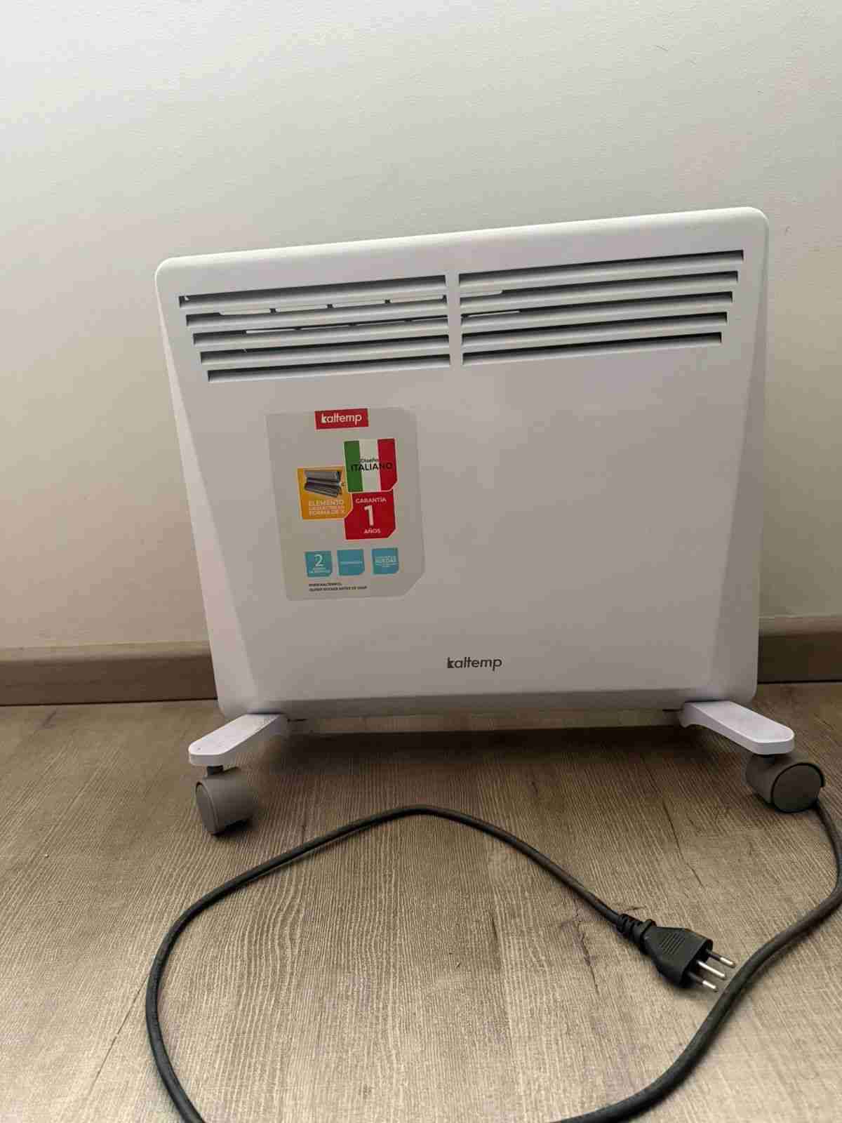 Calefactor eléctrico Kaltemp blanco