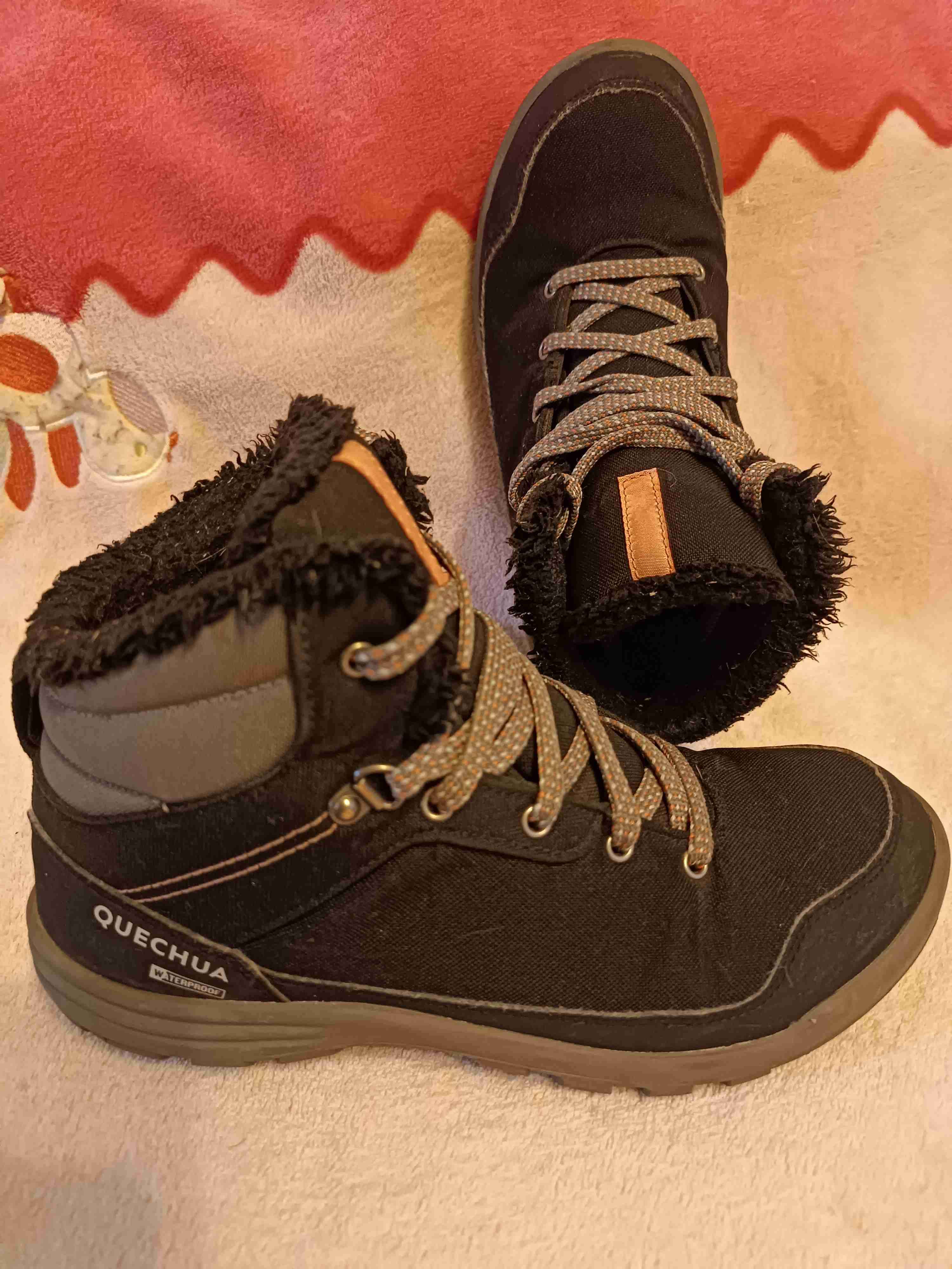 Botas impermeables Quechua negras - miniatura 2