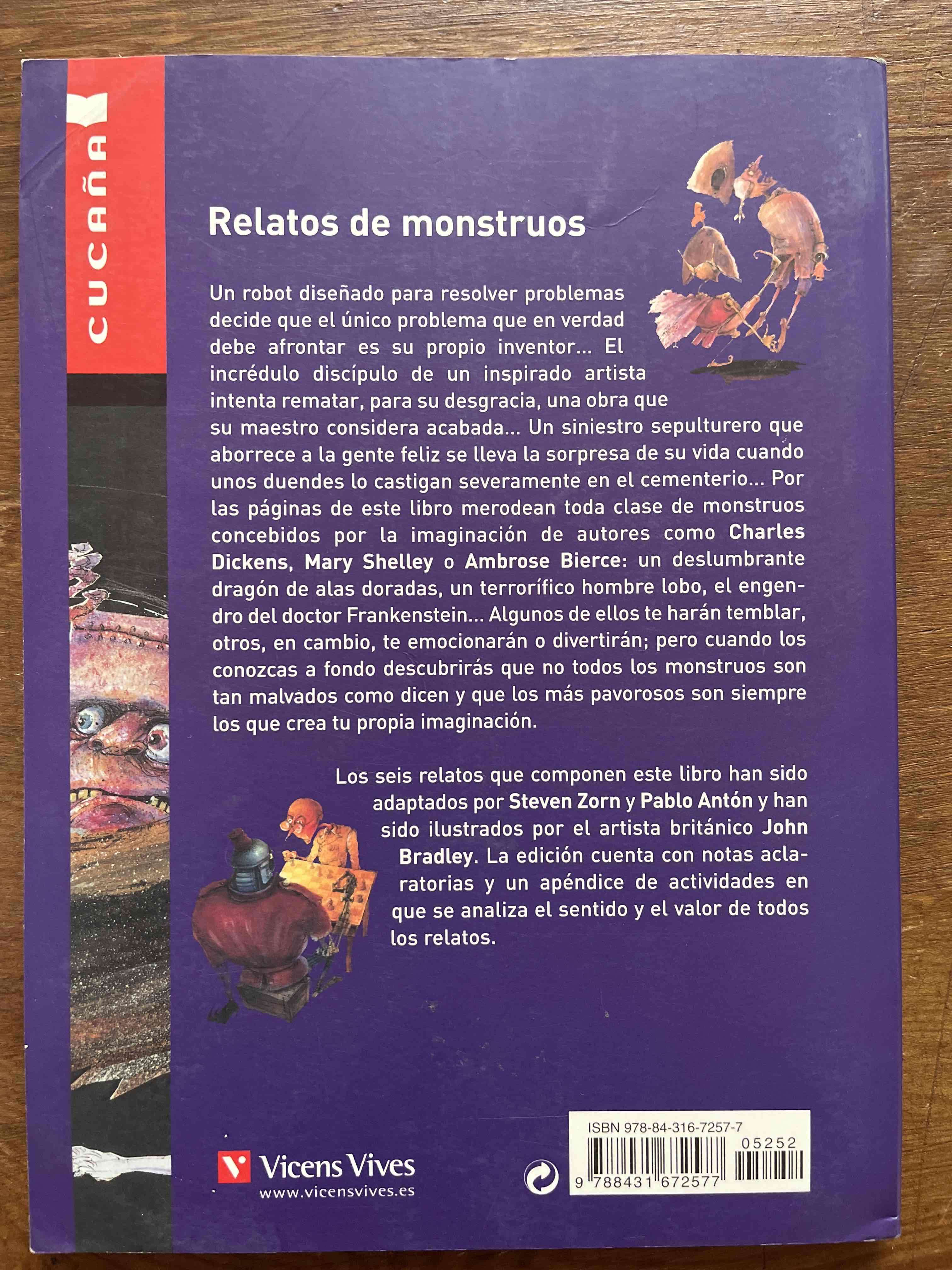 Libro Relatos de Monstruos - miniatura 2