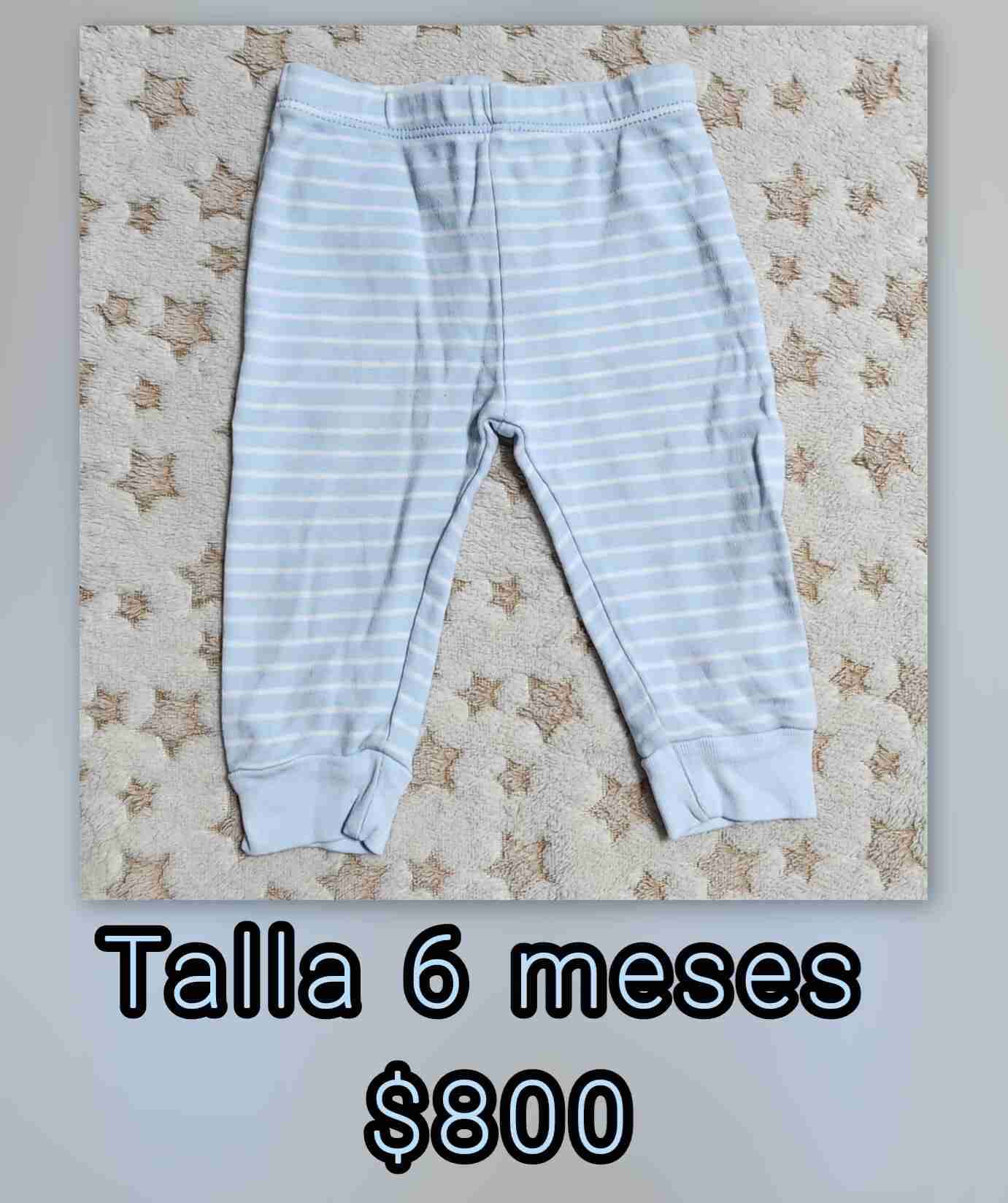 Pantalón bebé rayado