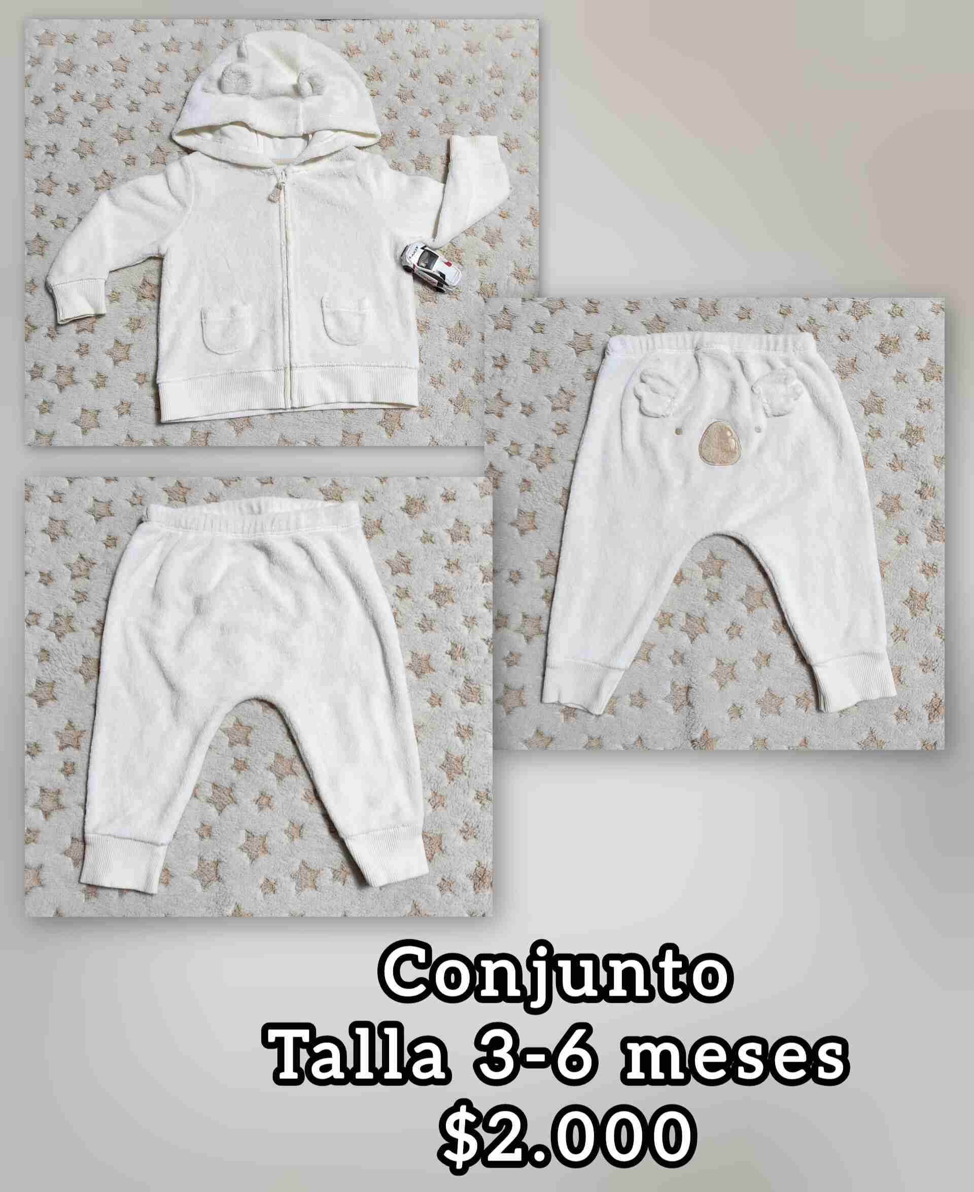 Conjunto bebé blanco