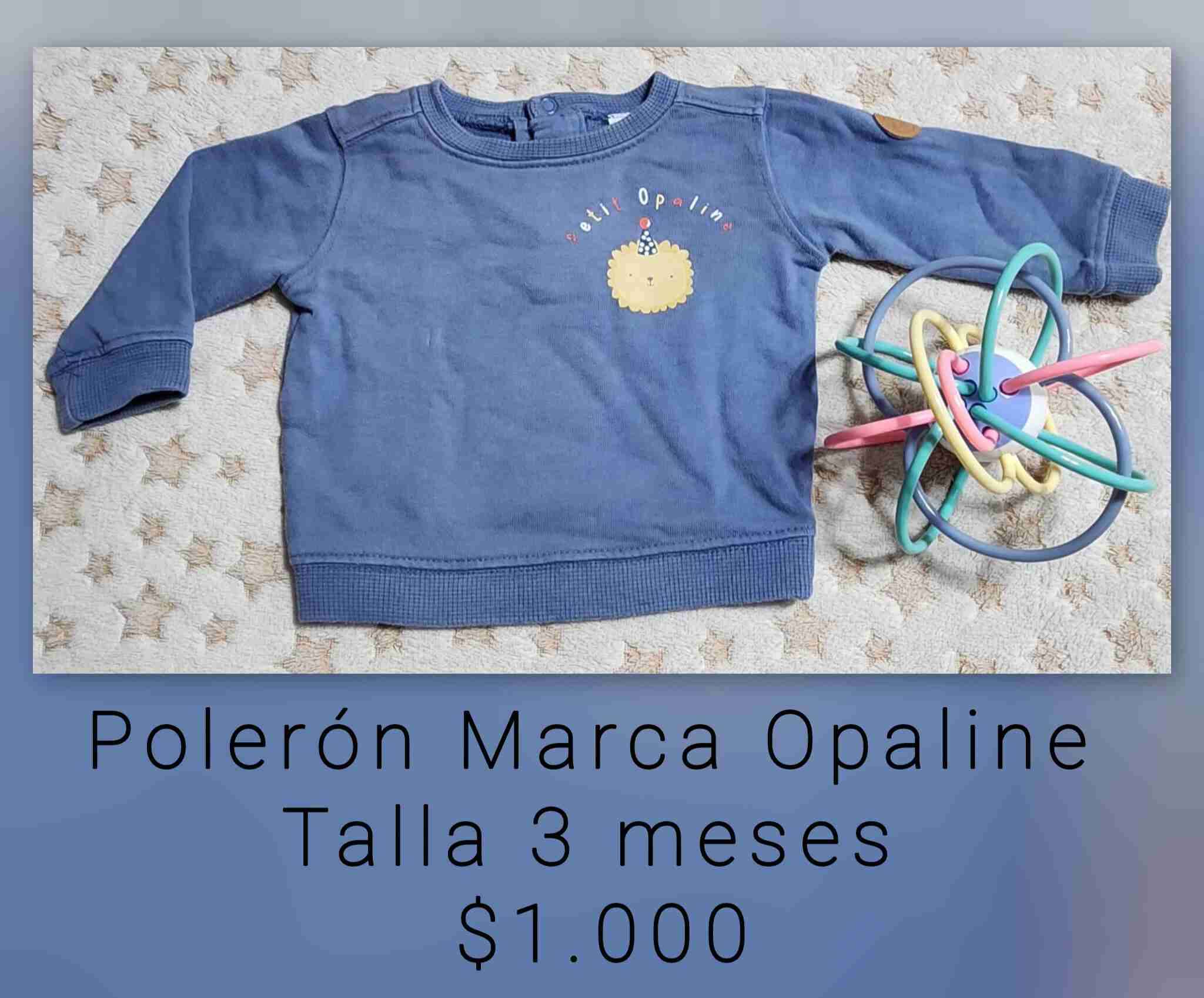 Polerón Opaline 3 meses