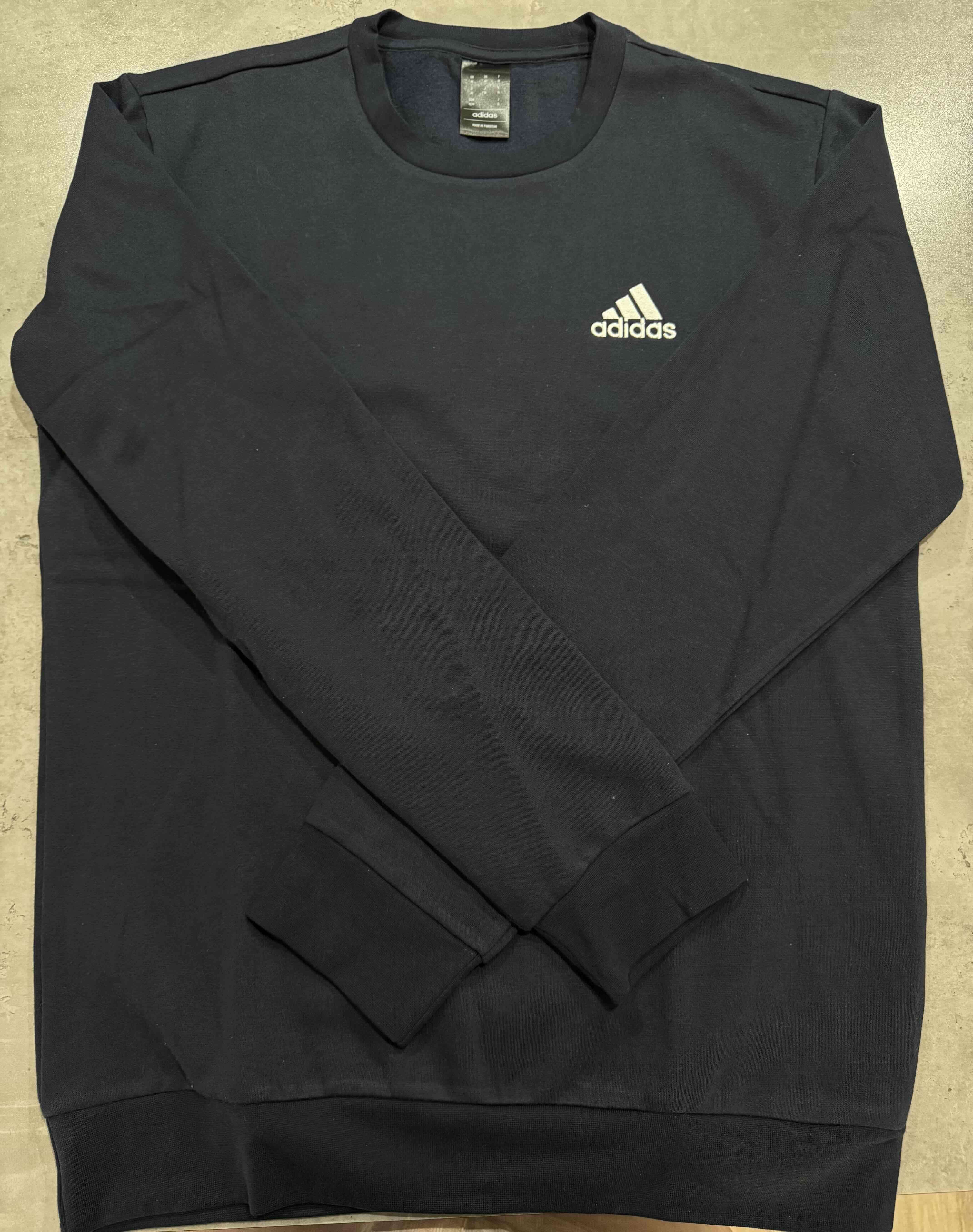 Poleron Básico Adidas azul - miniatura 2