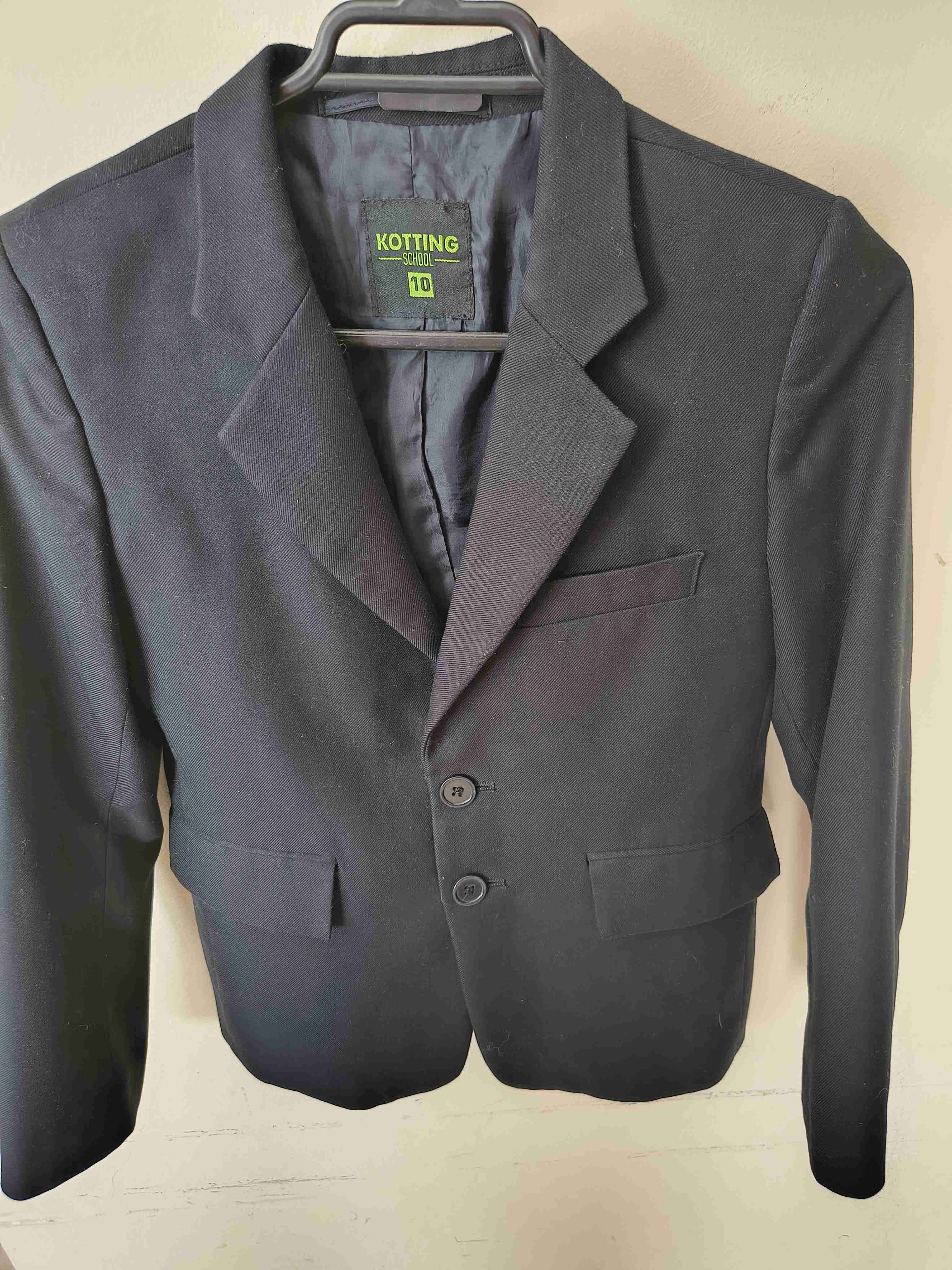 Blazer escolar azul marino