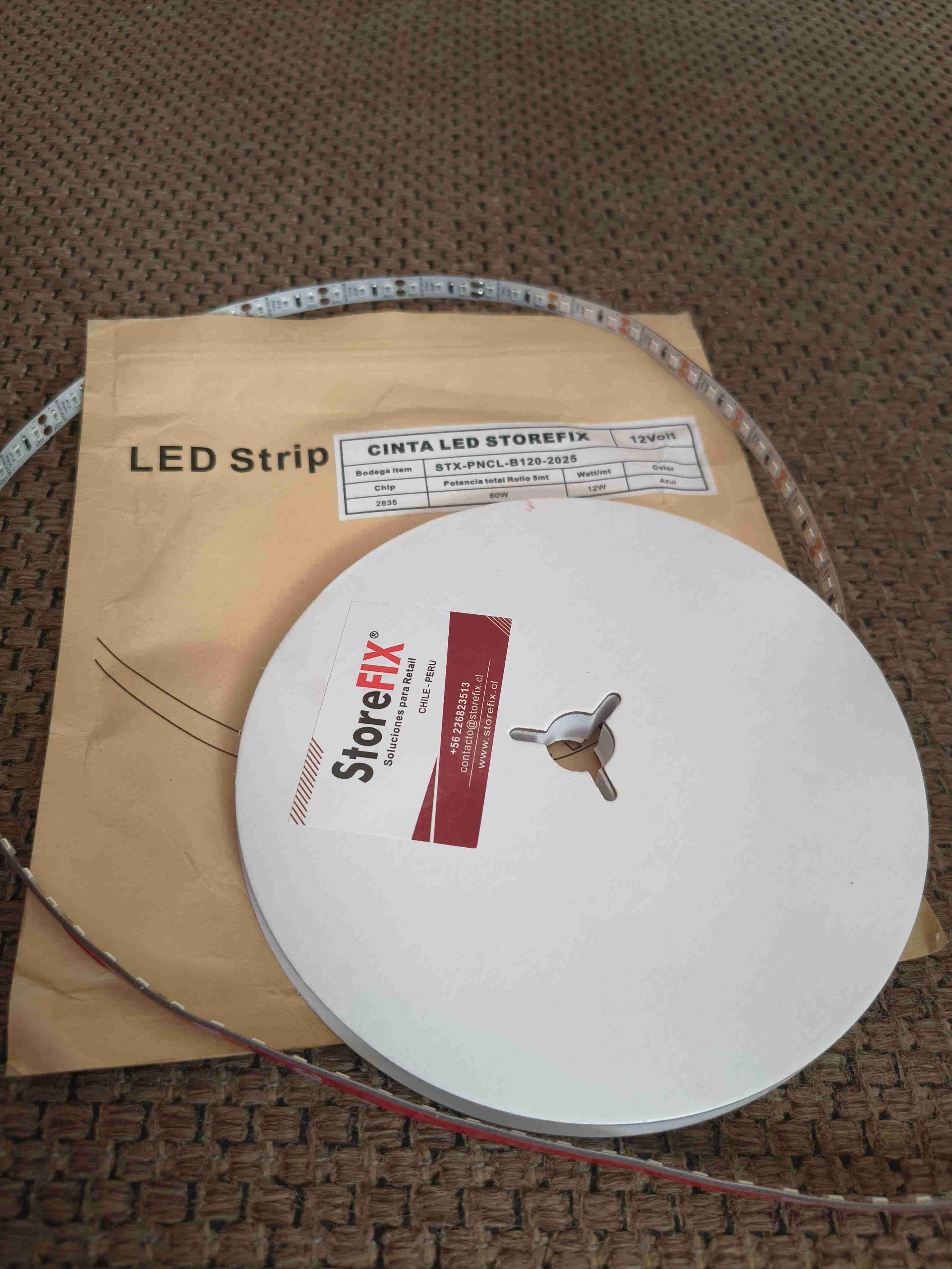 Cinta LED Storefix 12V 2835