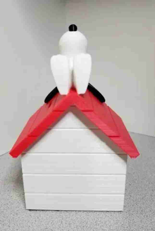 Alcancía Snoopy en su casita - miniatura 2