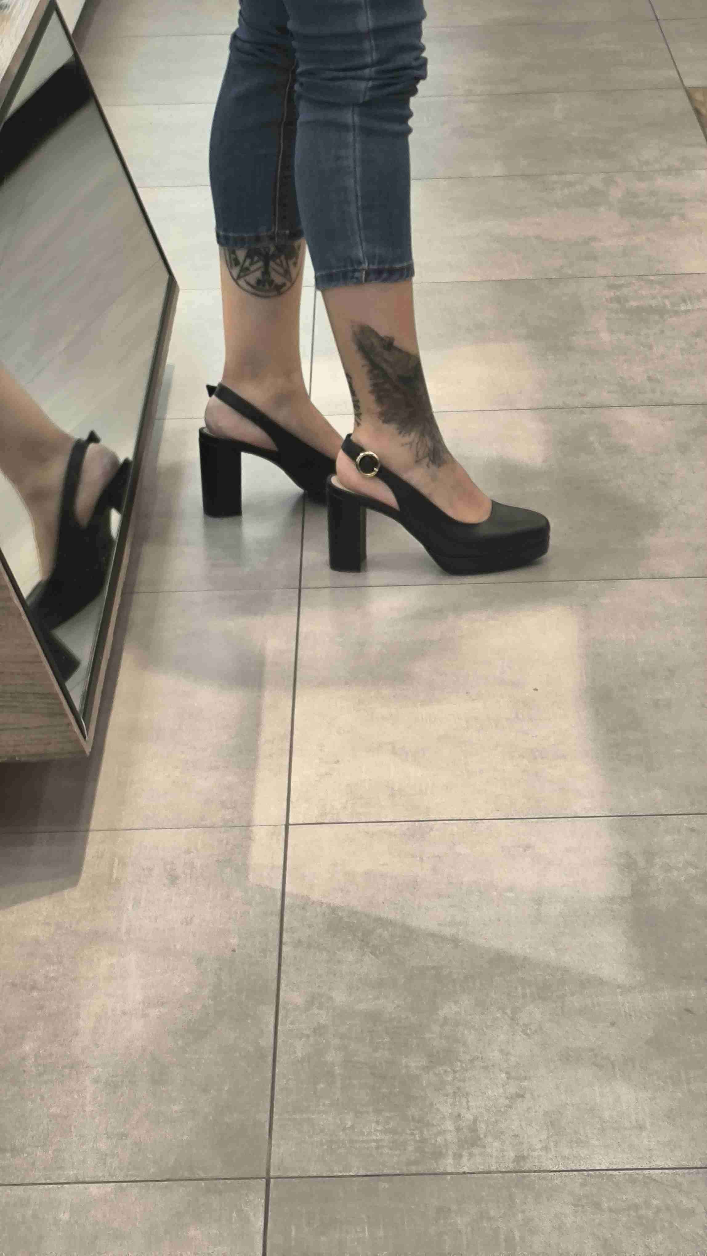 Zapatos de tacón negros