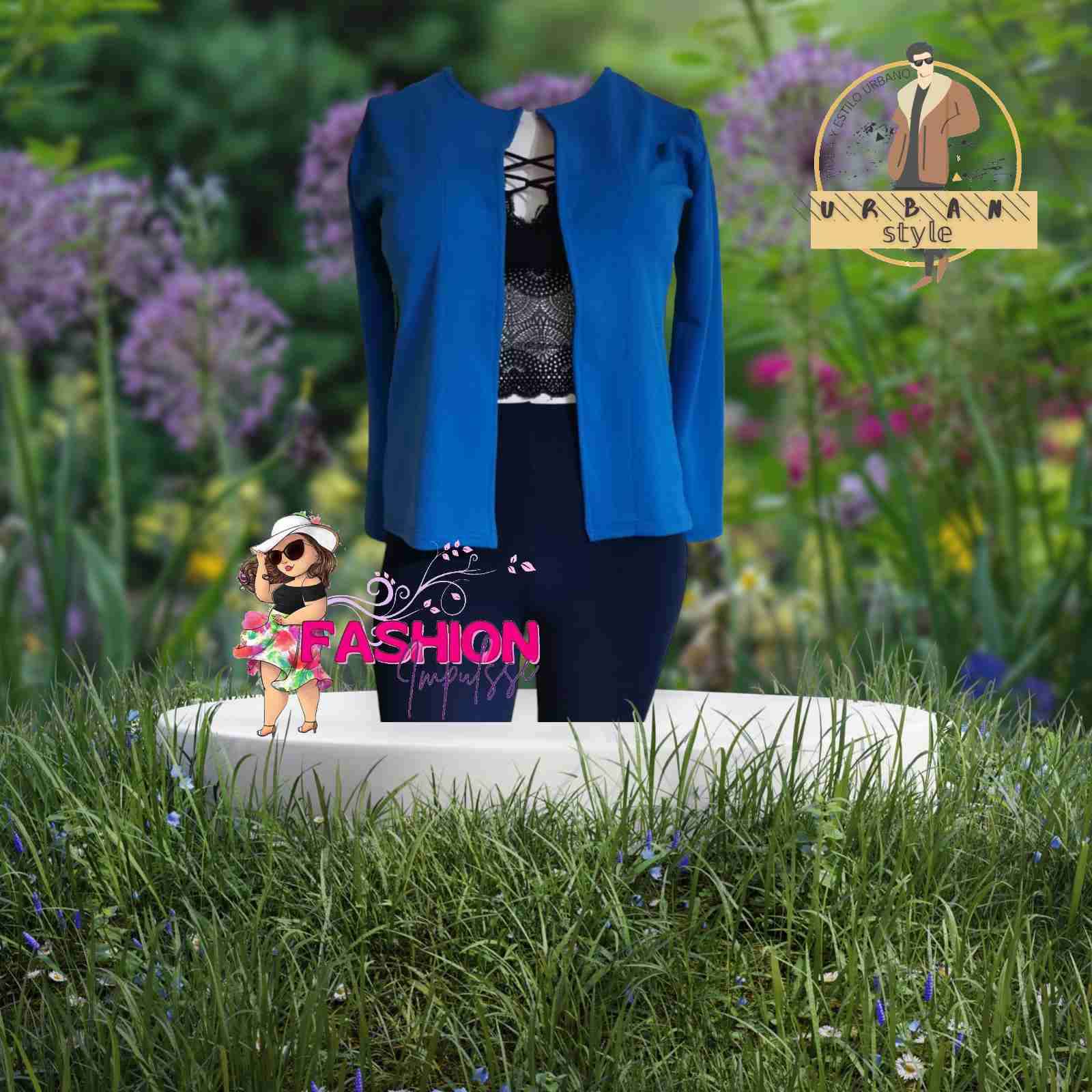 Blazer  mujer elegante tallas reales - miniatura 8