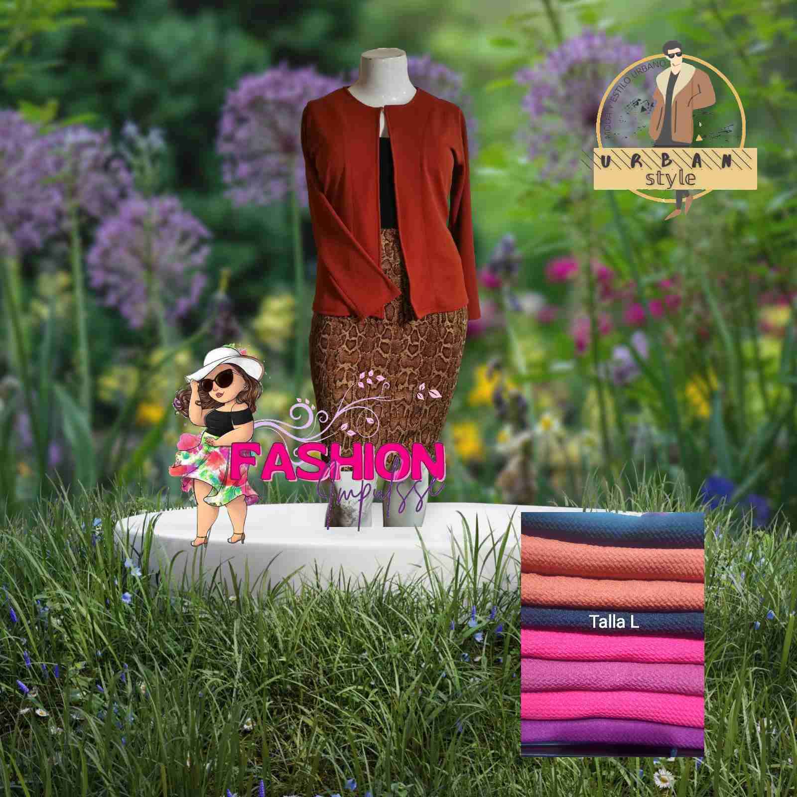 Blazer  mujer elegante tallas reales - miniatura 9