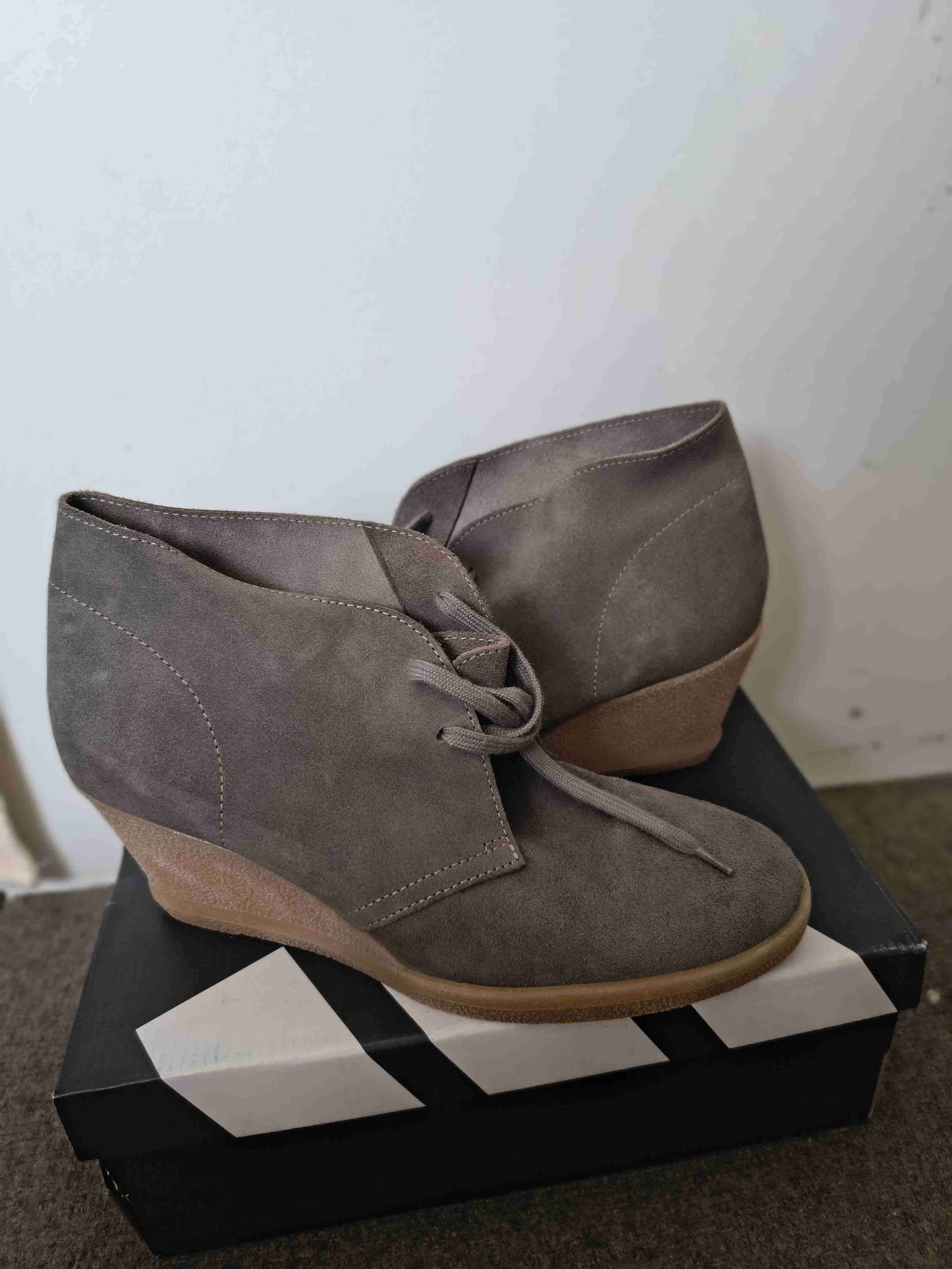 Botines de gamuza marrón Us 9 - miniatura 3