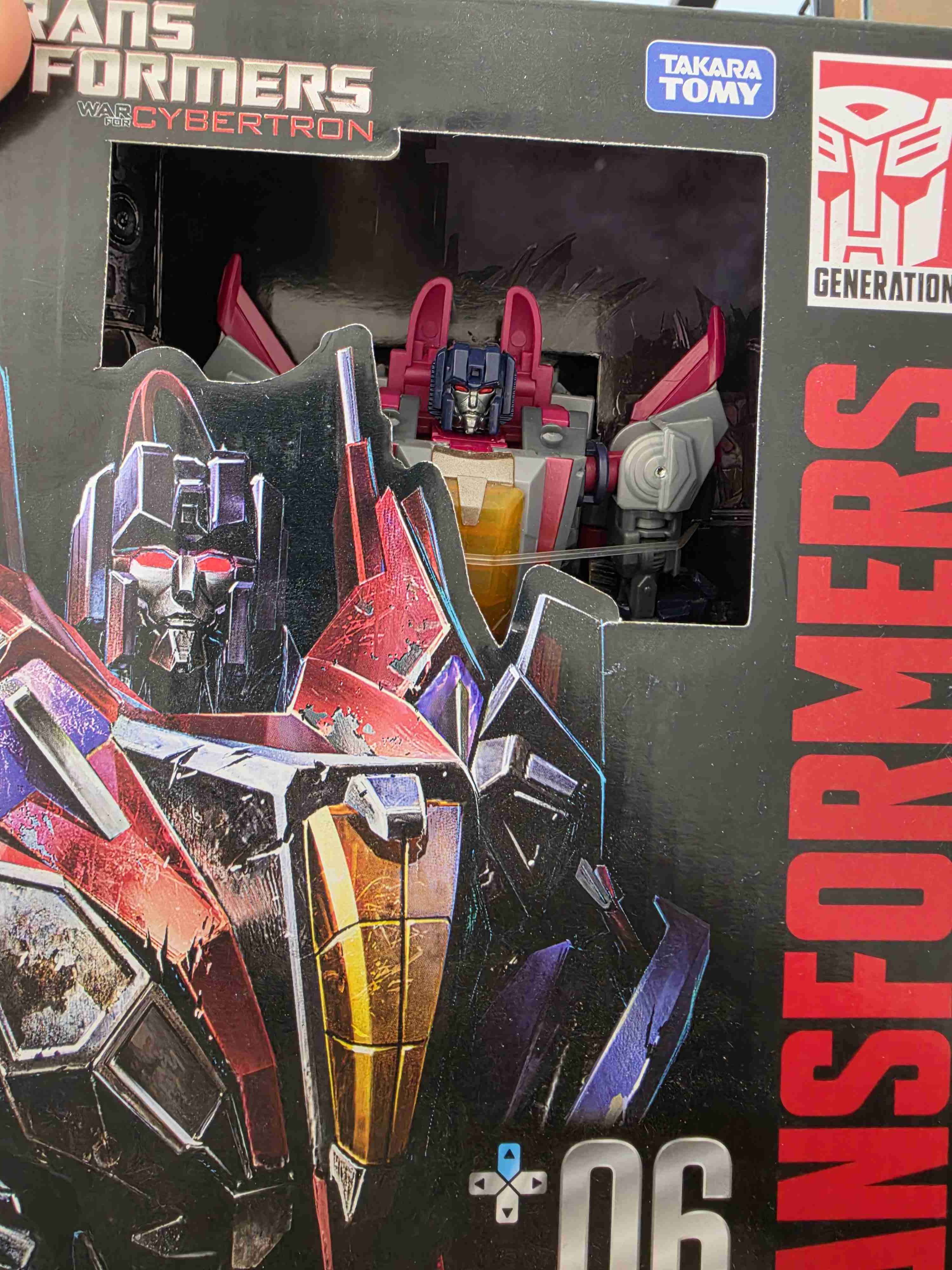 Figura Transformers Starscream nueva - miniatura 2