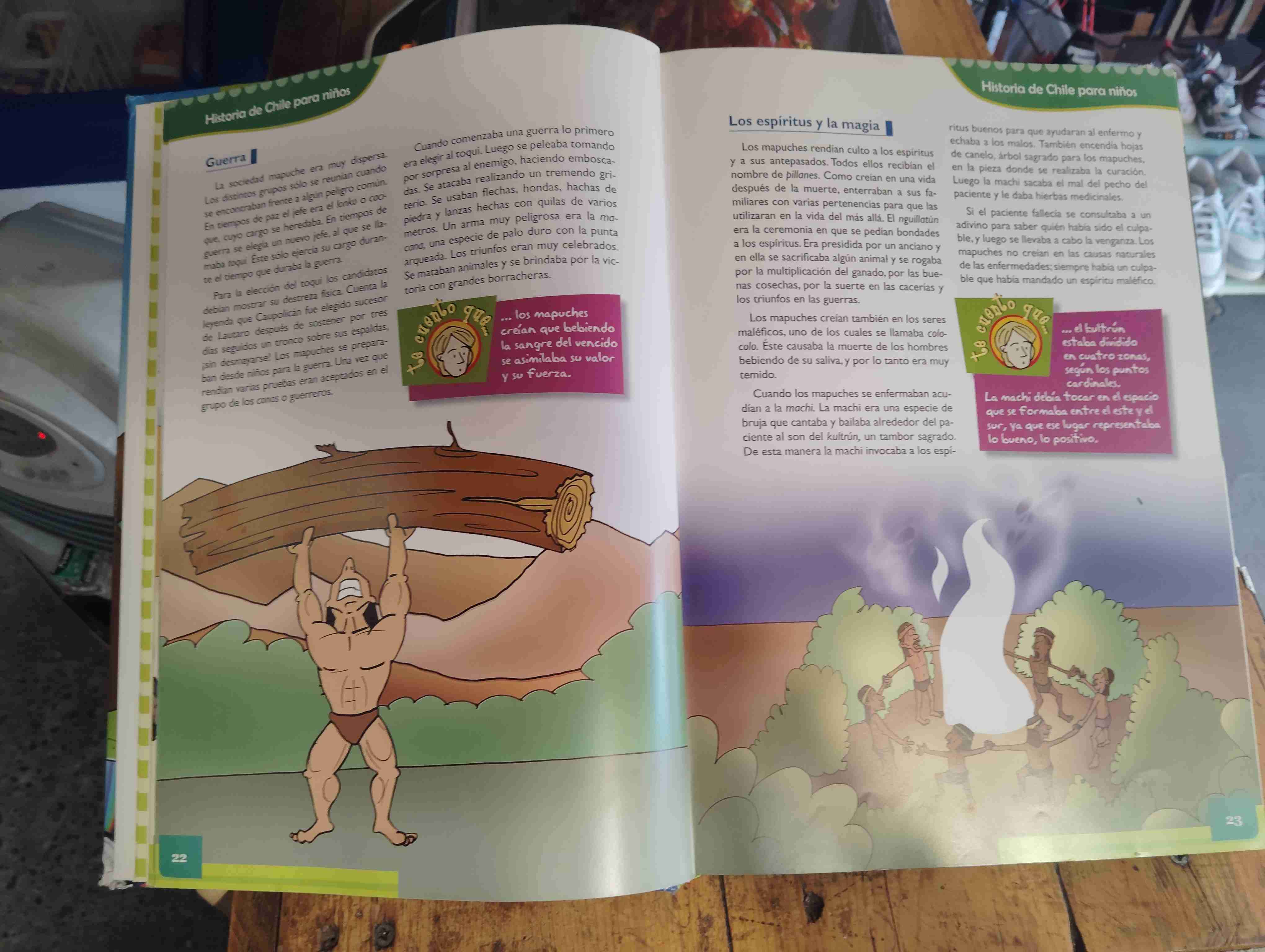 Libro Historia de Chile para niños - miniatura 4