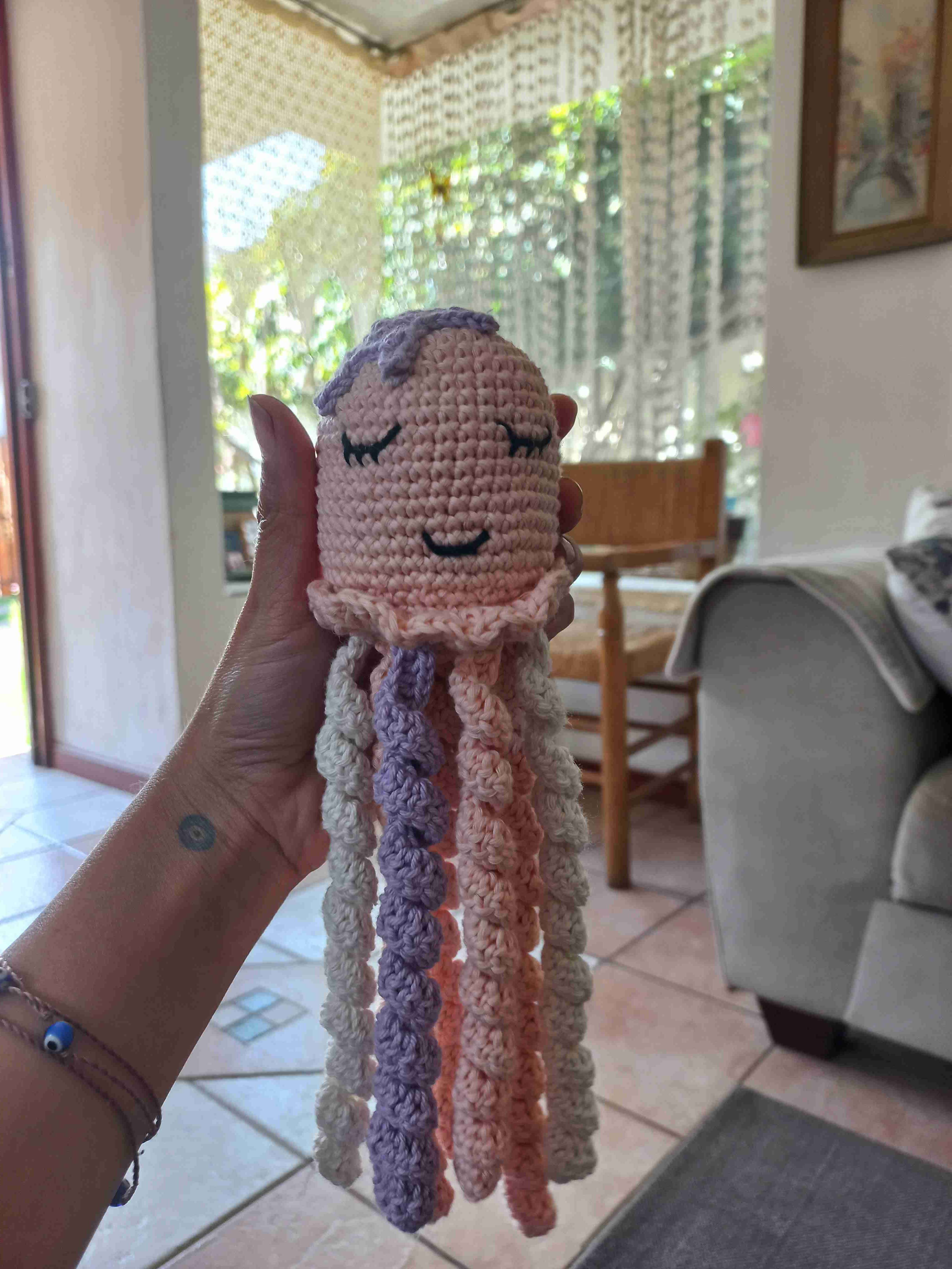 Pulpos amigurumi hechos a mano - miniatura 3