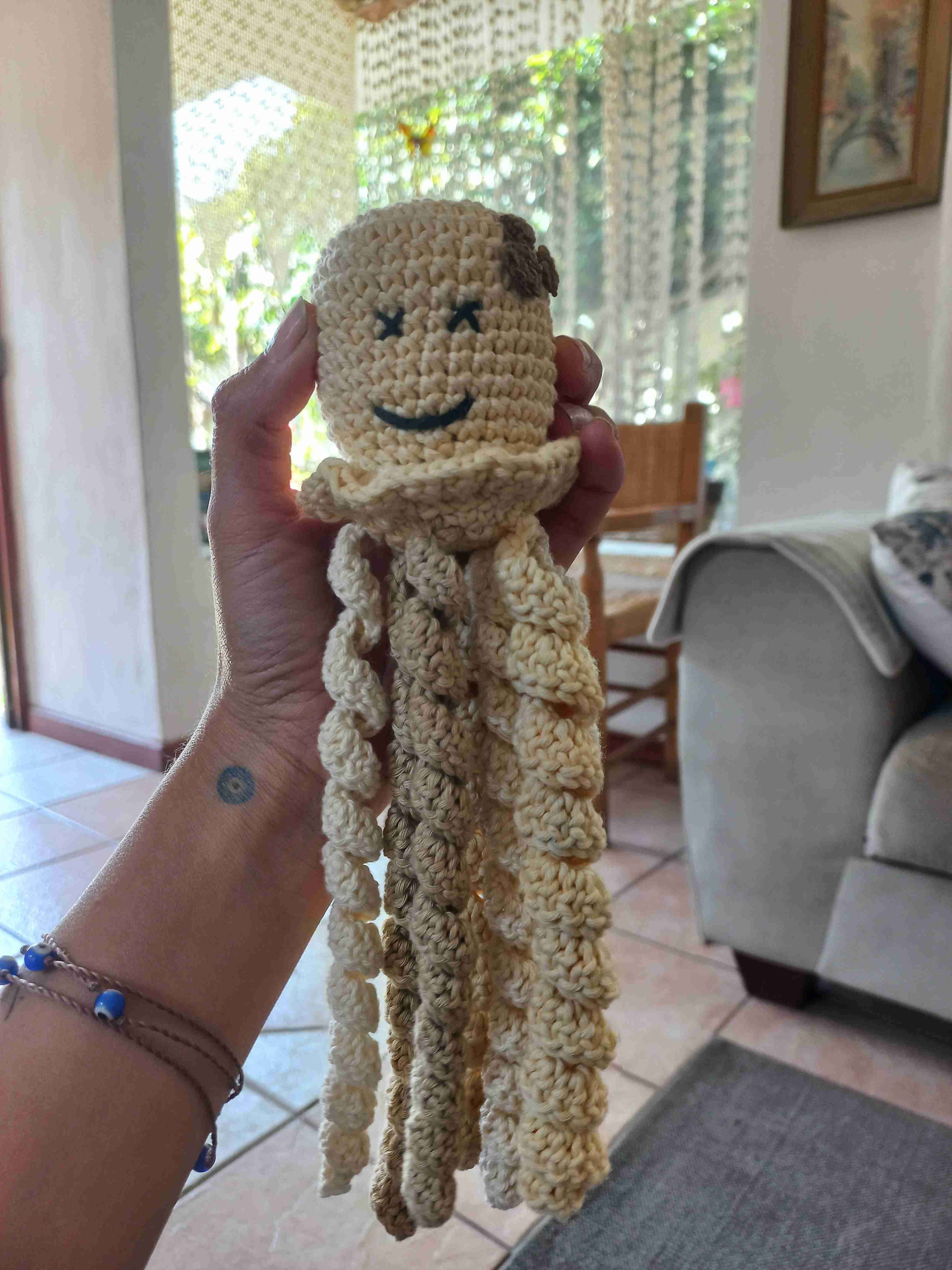 Pulpos amigurumi hechos a mano - miniatura 4