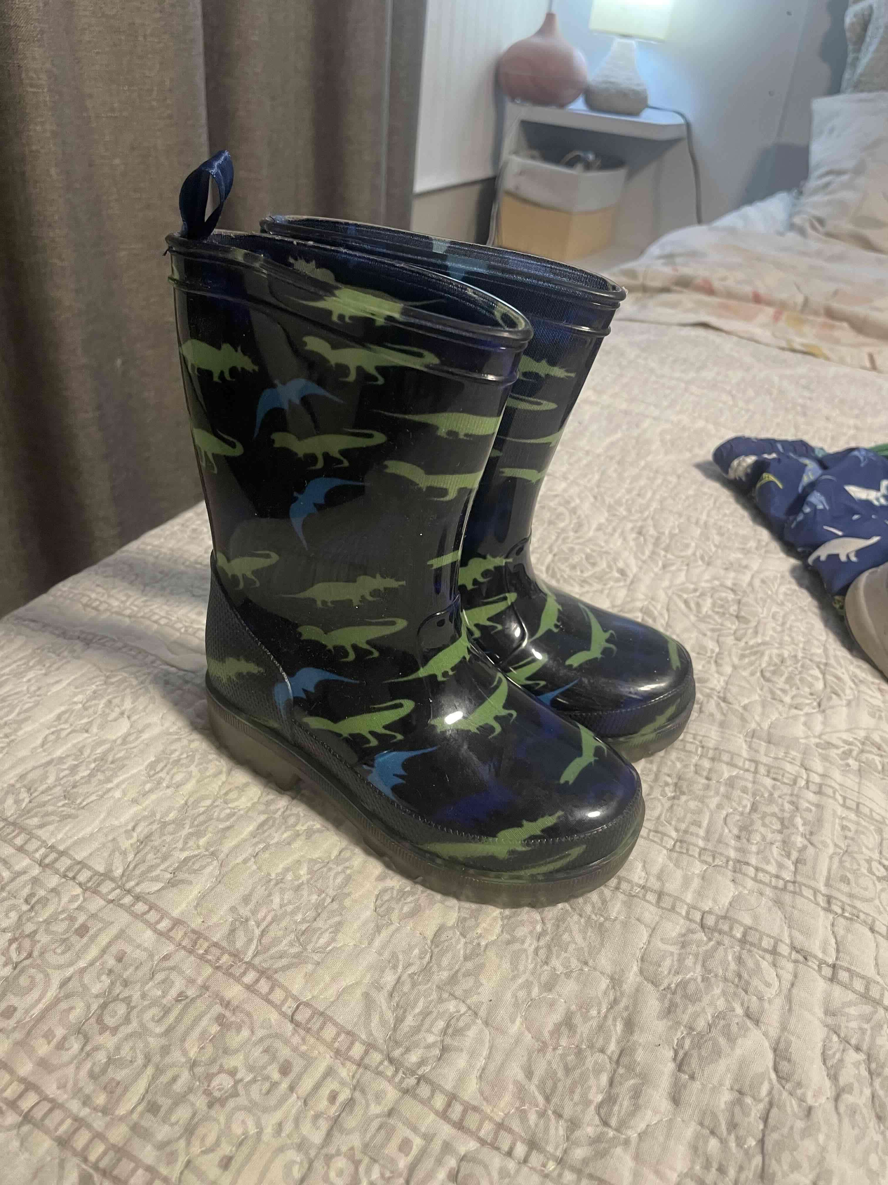 Botas de lluvia con dinosaurios talla 25