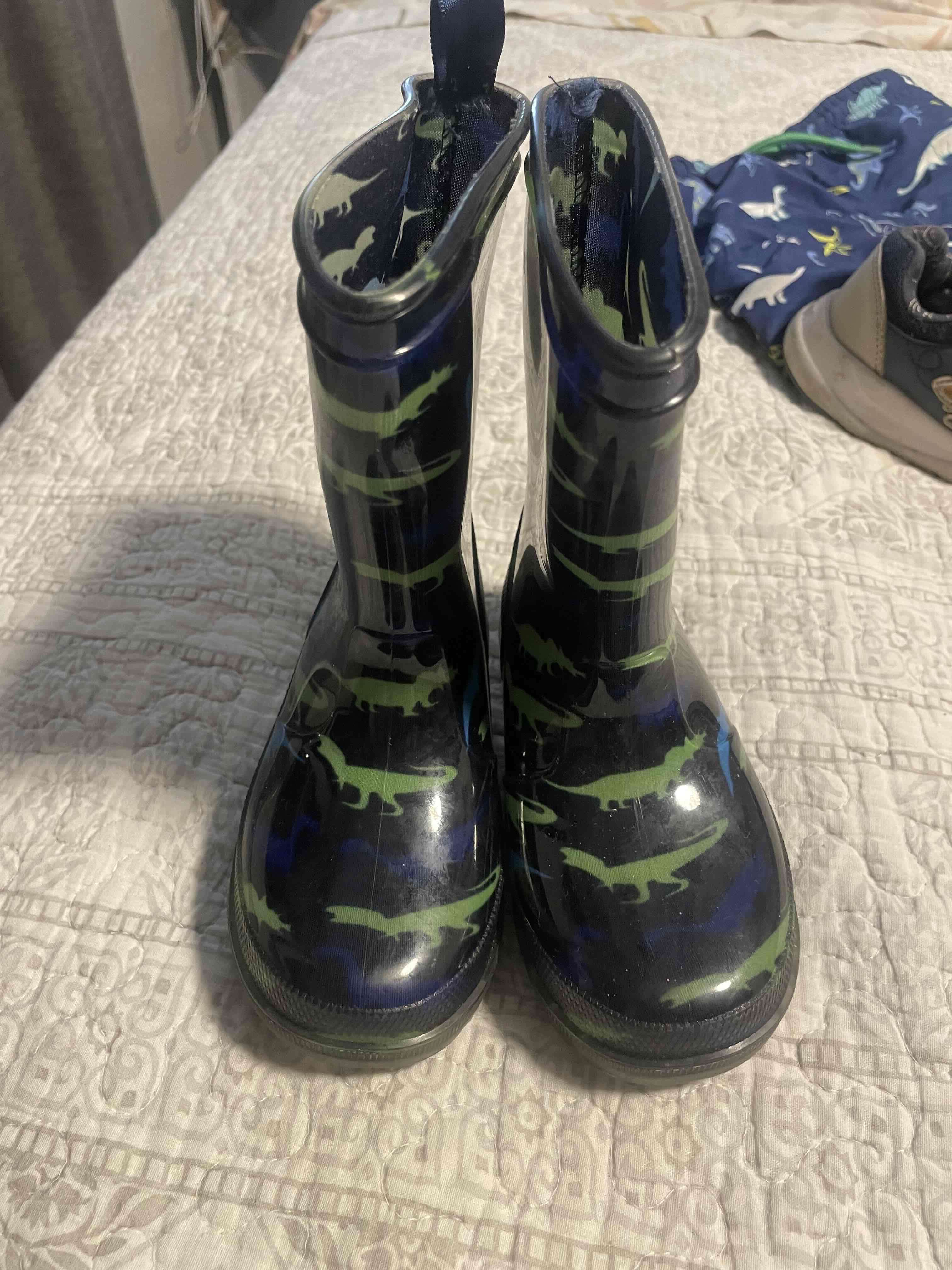 Botas de lluvia con dinosaurios talla 25 - miniatura 2