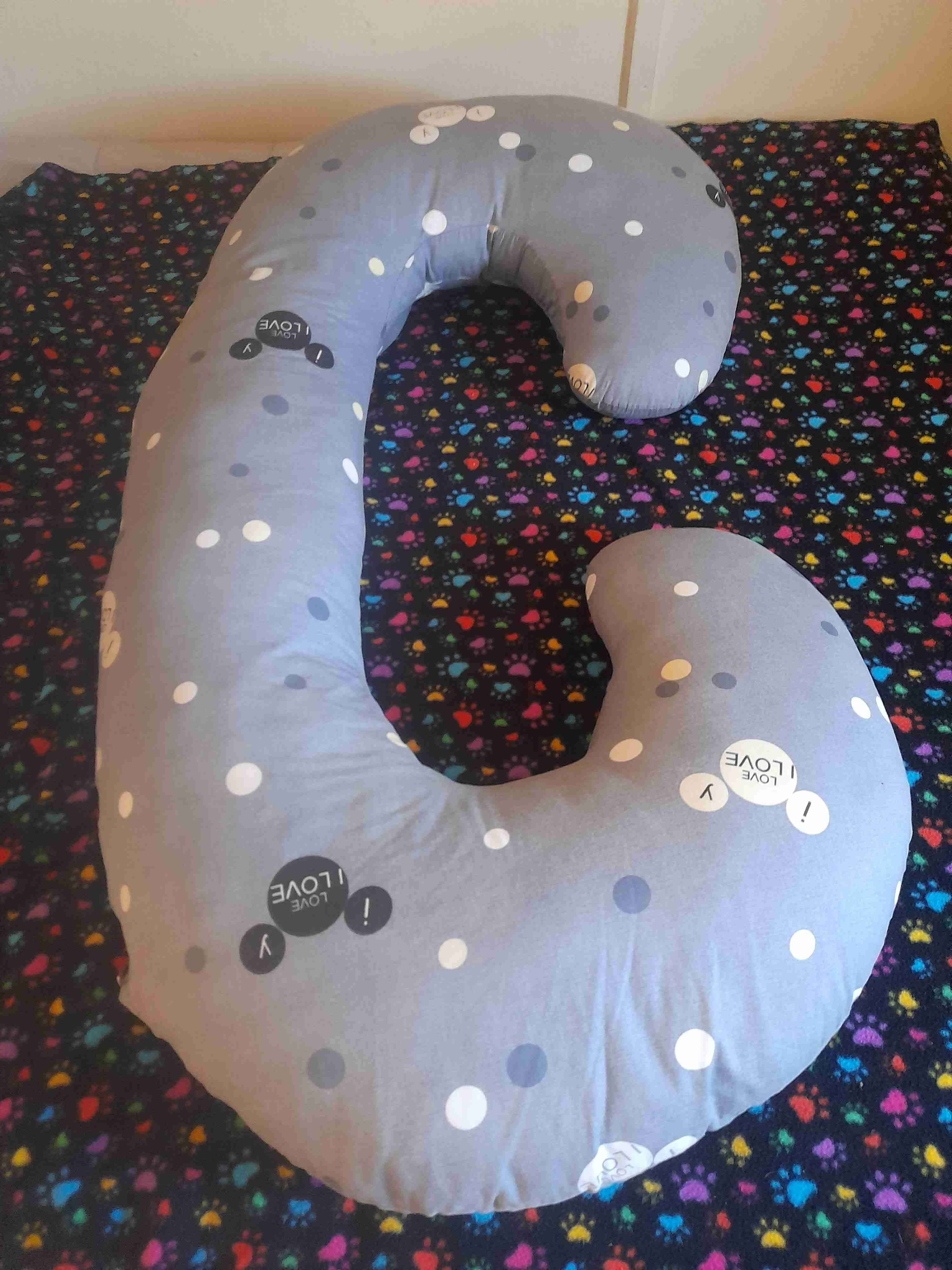 Cojín de maternidad gris